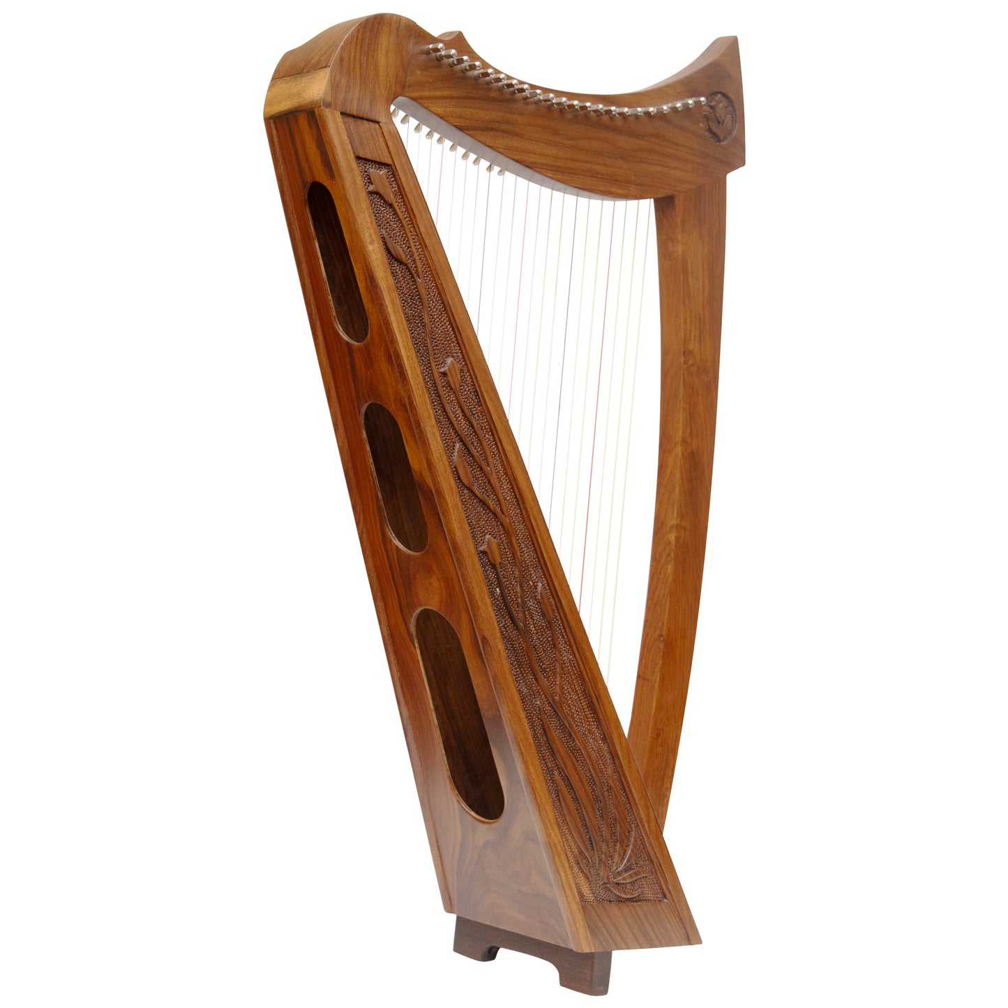 22 Saiten Trinity Crested Harp Walnuss