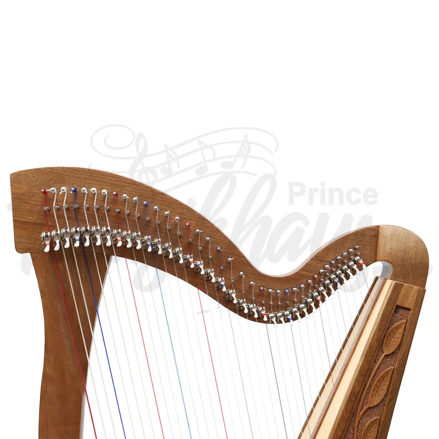 36 String Trinity Harp Walnut