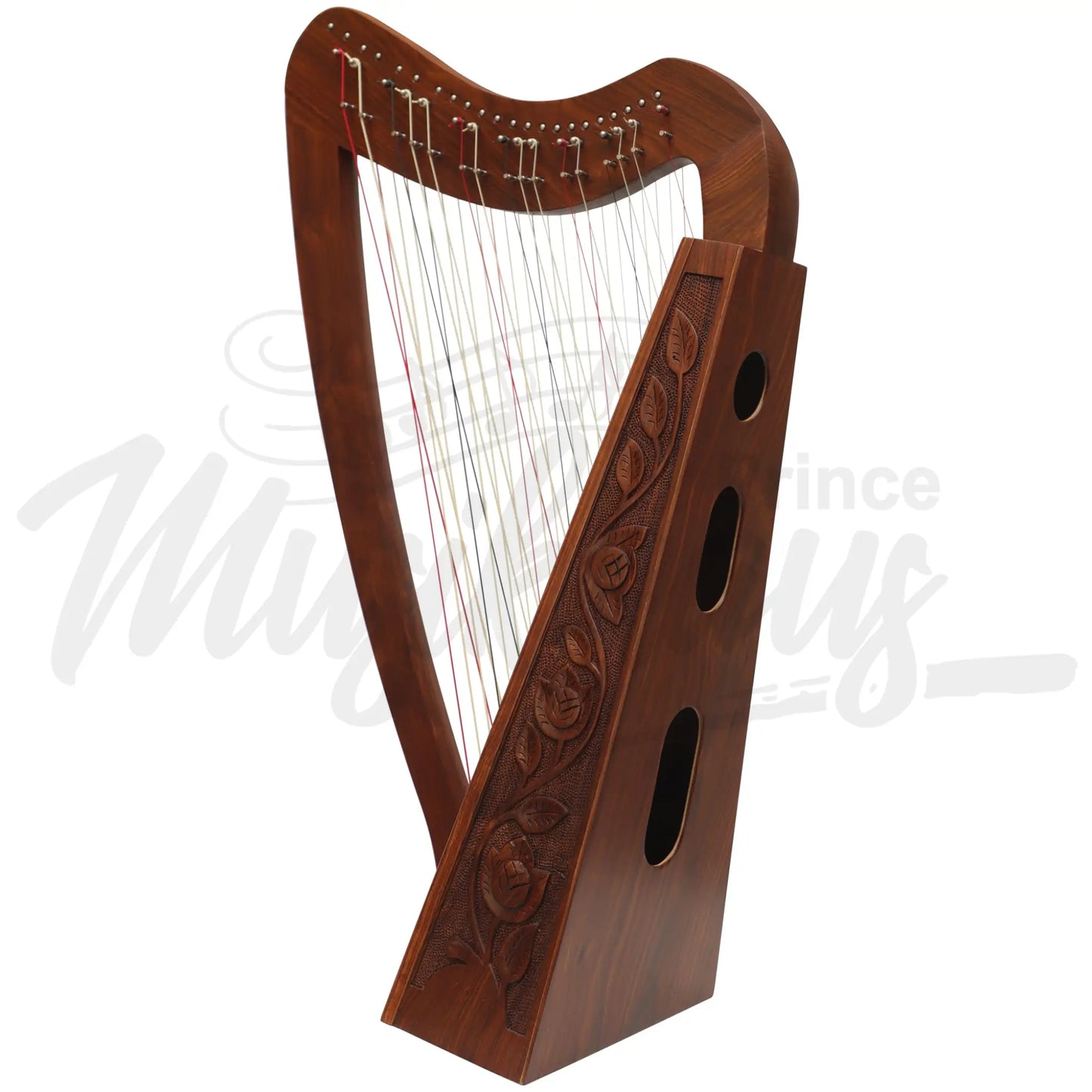 Cross Strung Harp 38 String Rosewood