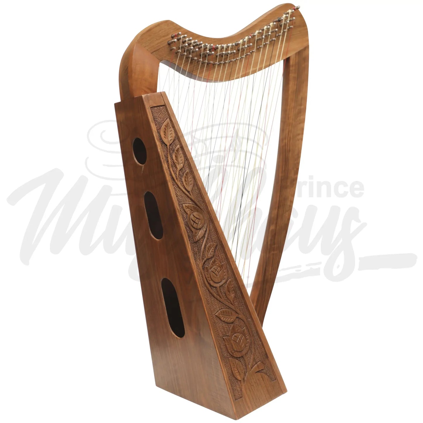 Cross Strung Harp 38 String Walnut