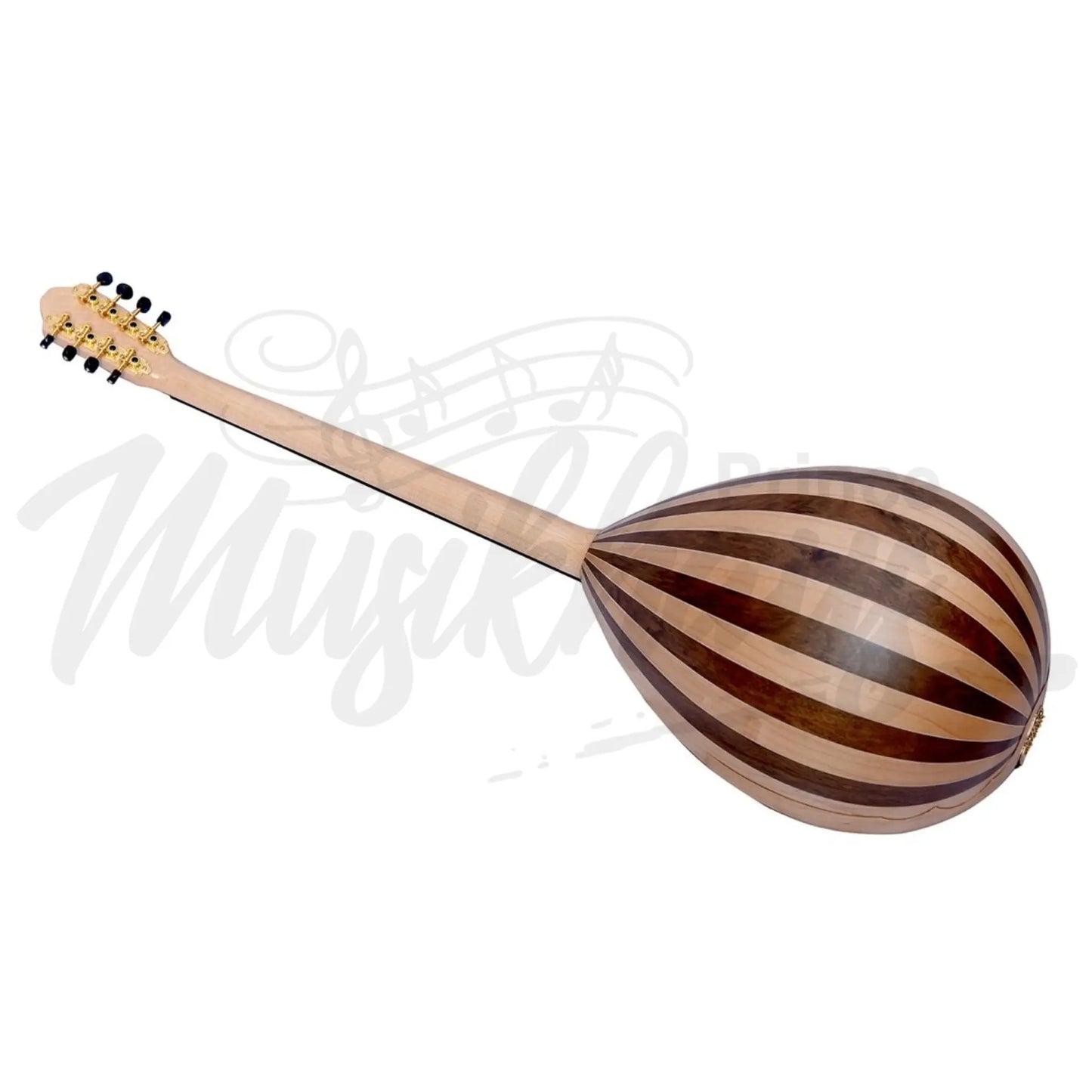 Greek Bouzouki Variegated Maple And Walnut