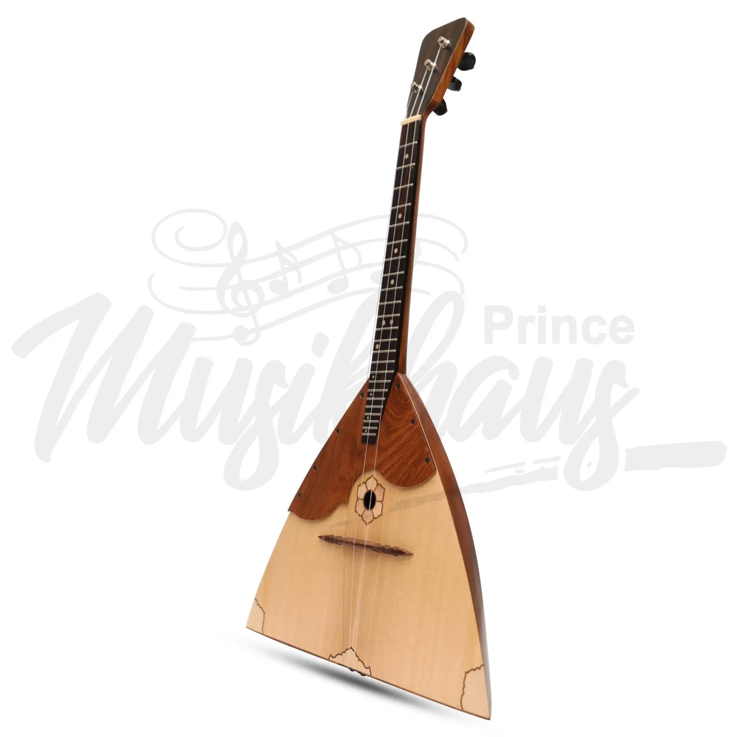Heartland Russian Prima Balalaika Deluxe 3 String Left Handed Rosewood