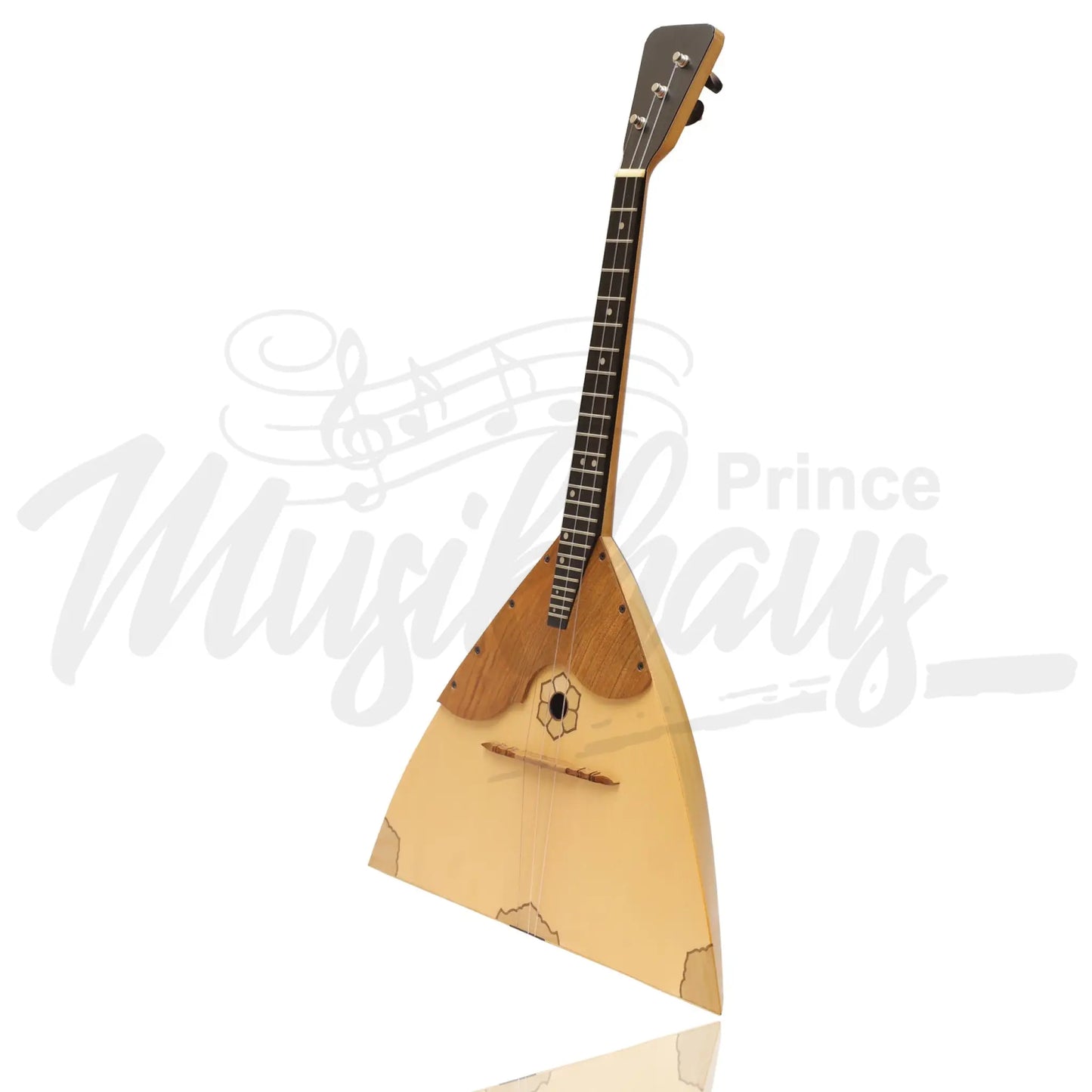 Heartland Russian Prima Balalaika Deluxe 3 String Left Handed Walnut/Maple