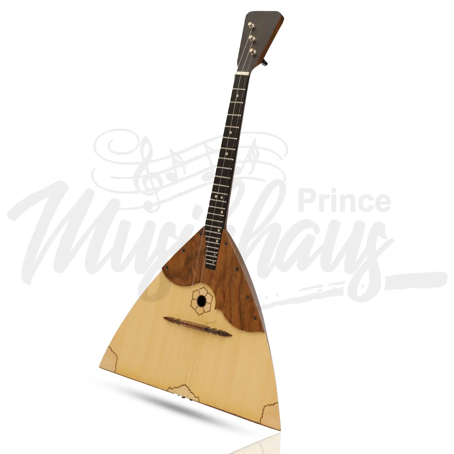 Heartland Russian Prima Balalaika Deluxe 3 String Right Handed Walnut