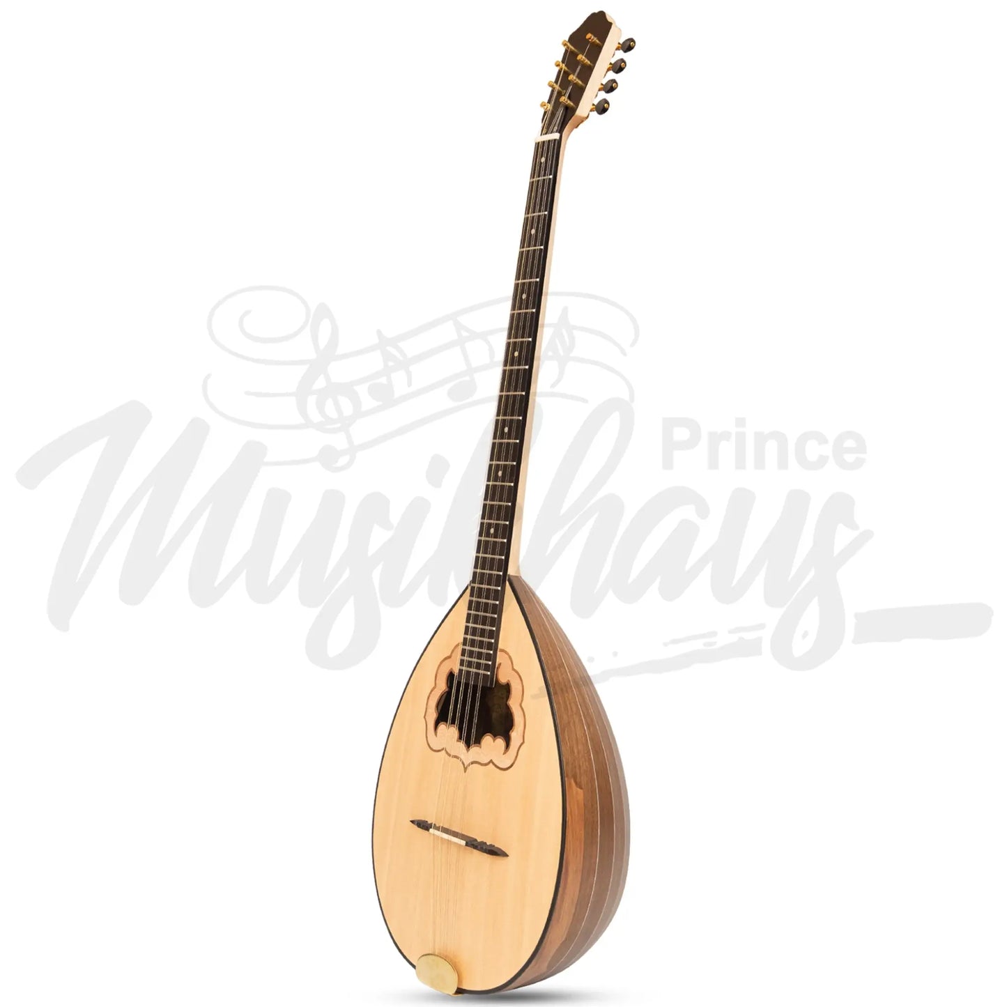 Heartland Traditional Greek Bouzouki Walnut