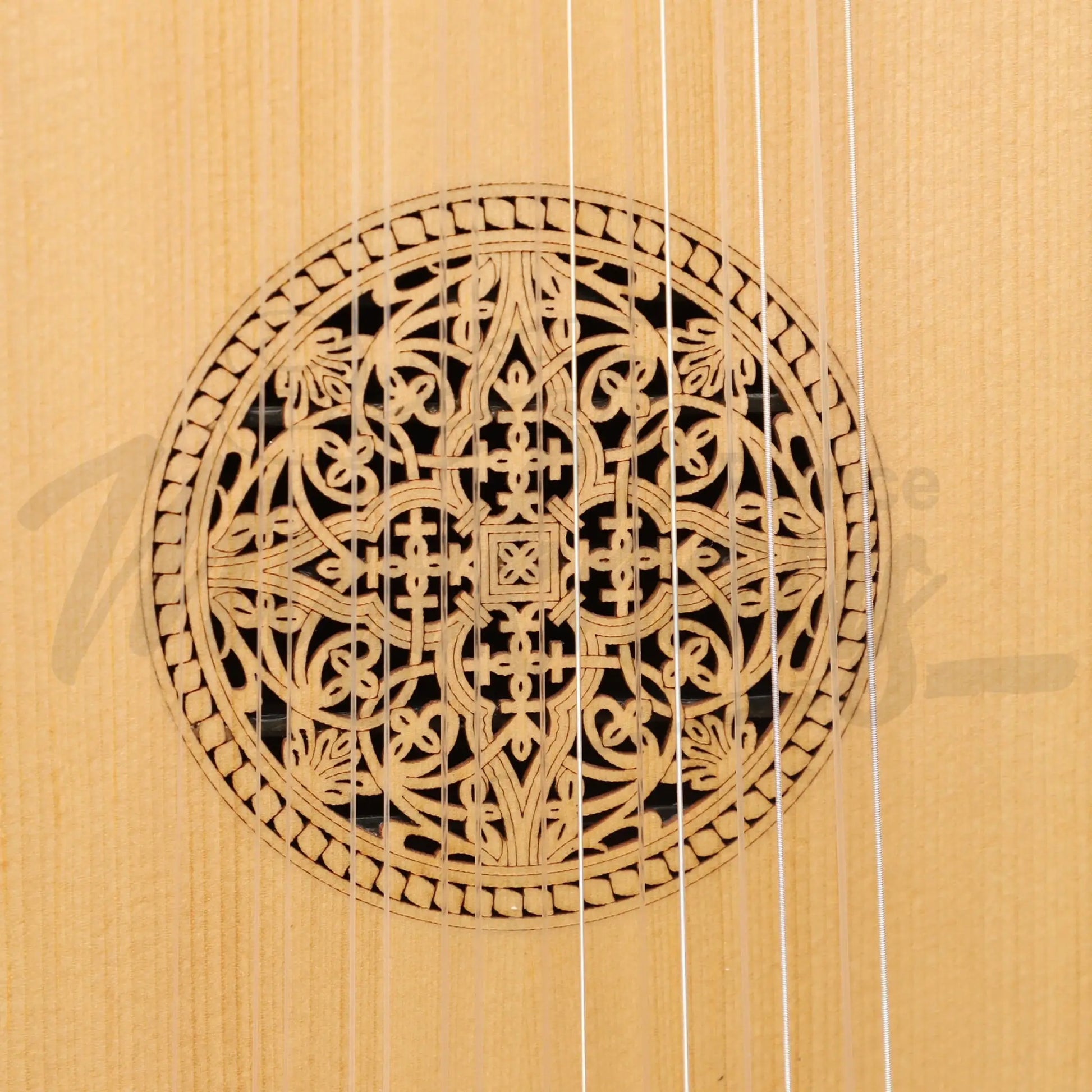 Heartland Travel Lute 8 Course Rosewood Left Handed By Muzikkon