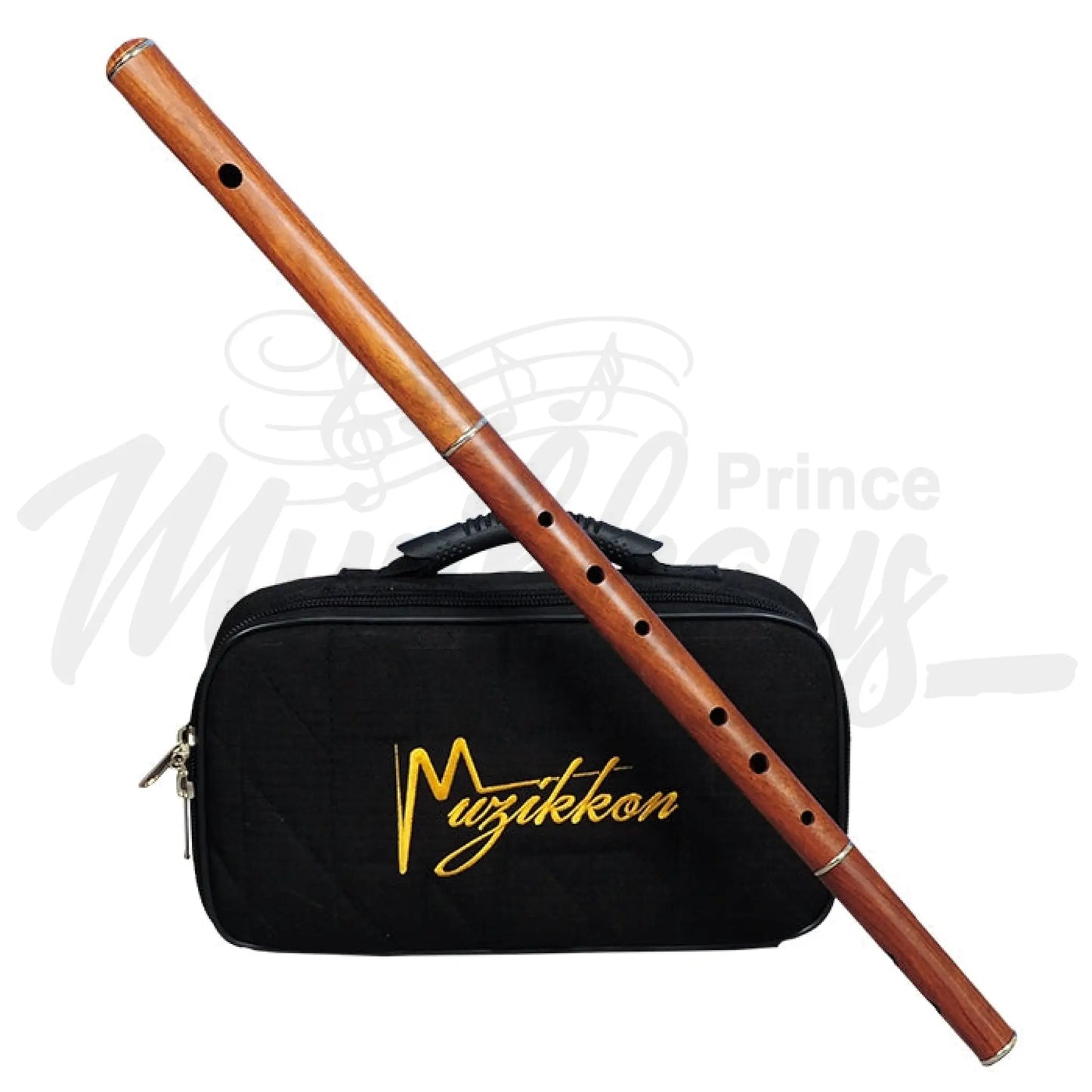 Irish Flute D Tune Rosewood Without Tuning Slide With A Nylon Case