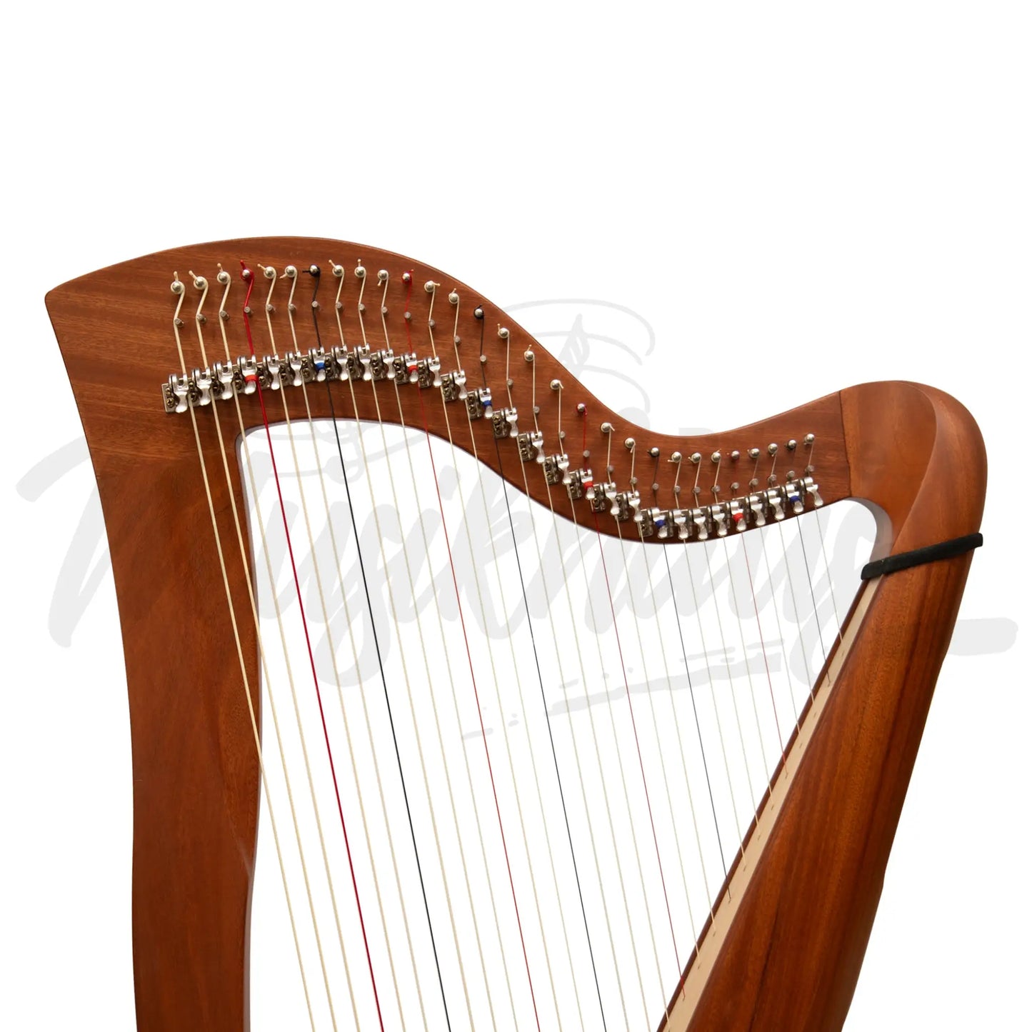 Mchugh Harp 29 String Mahogany Roundback