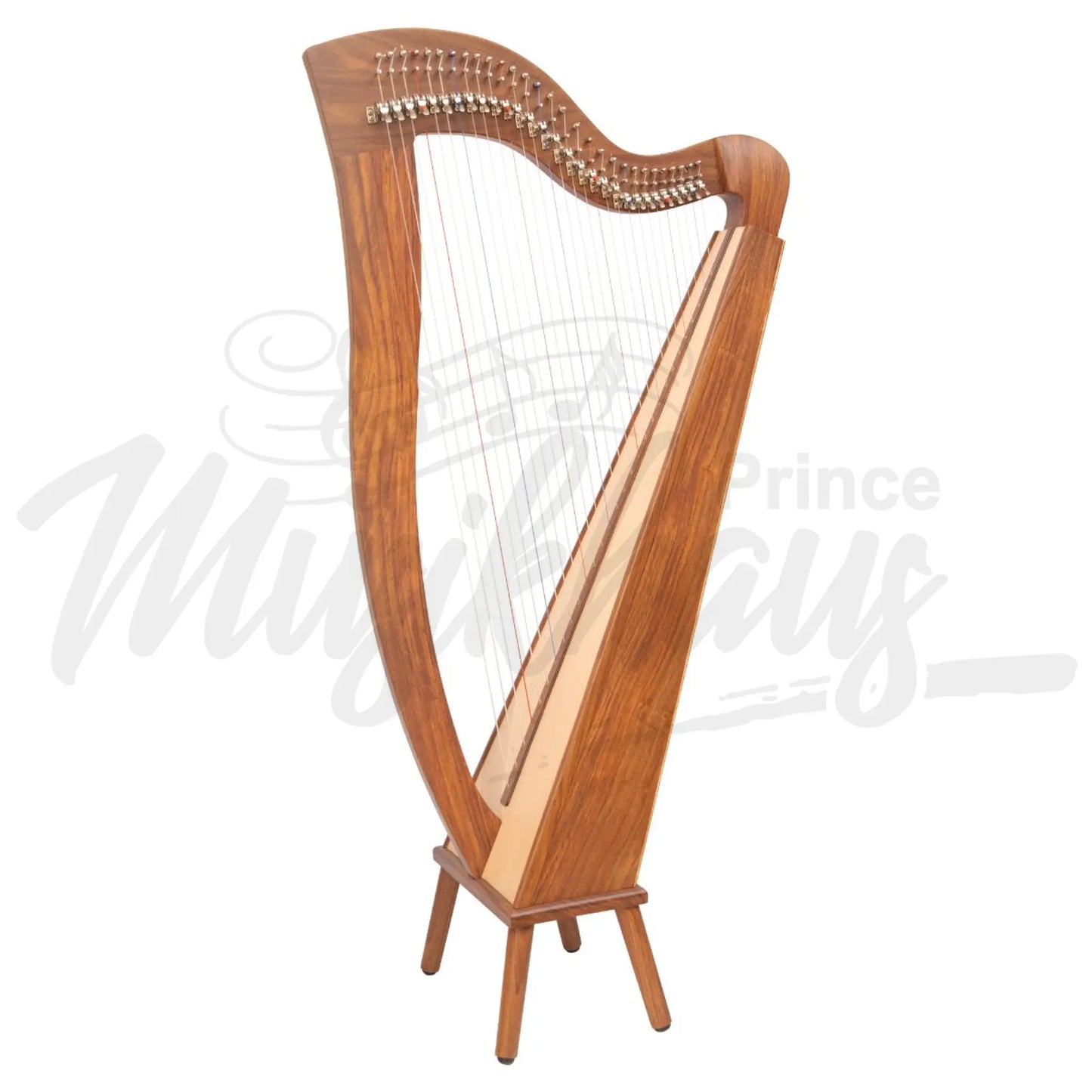 Mchugh Harp 29 String Rosewood Square Back