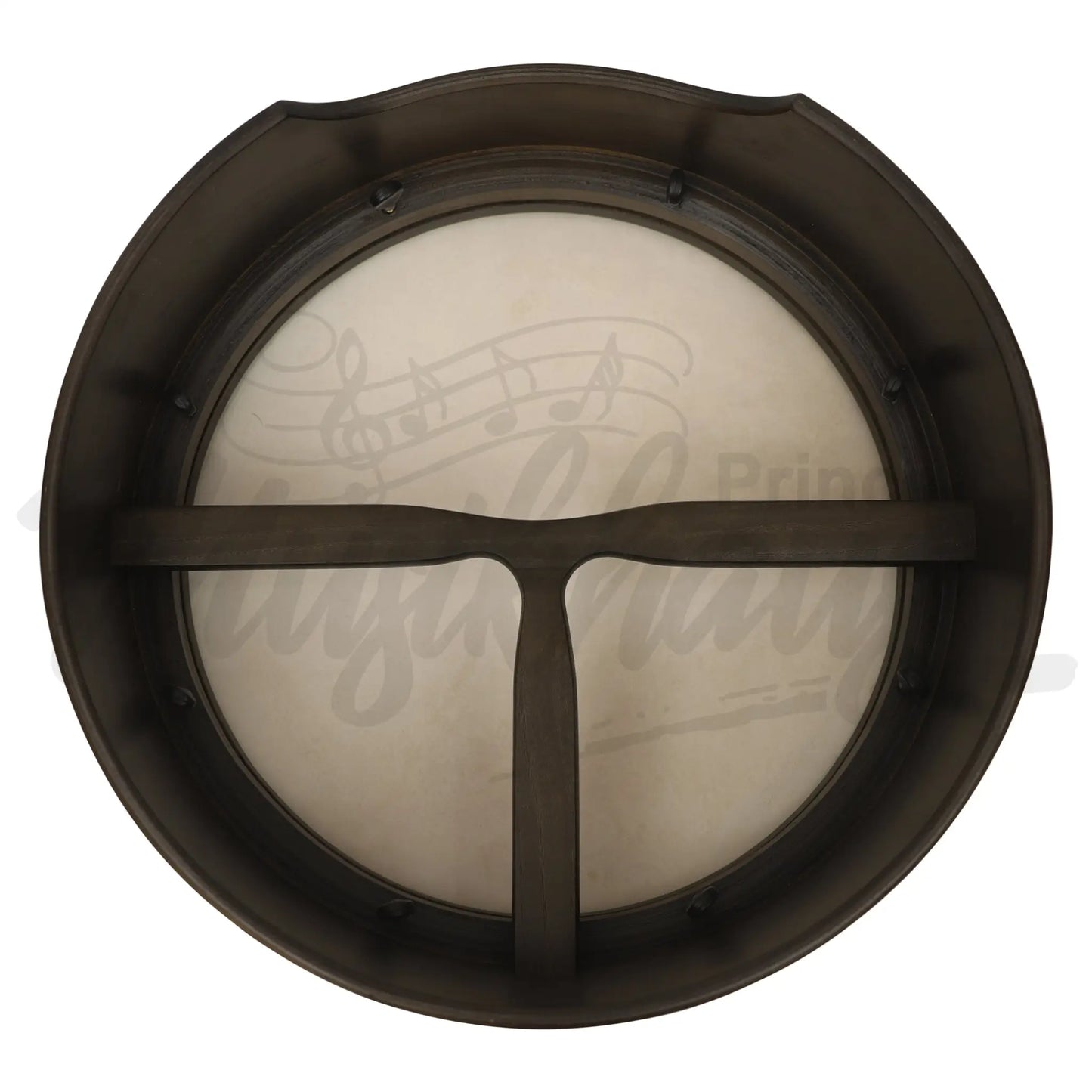Muzikkon 16”X6’’ Premium Celtic Irish Bodhran With Easy Tune System Deep Rim T-Bar & Taped Finish