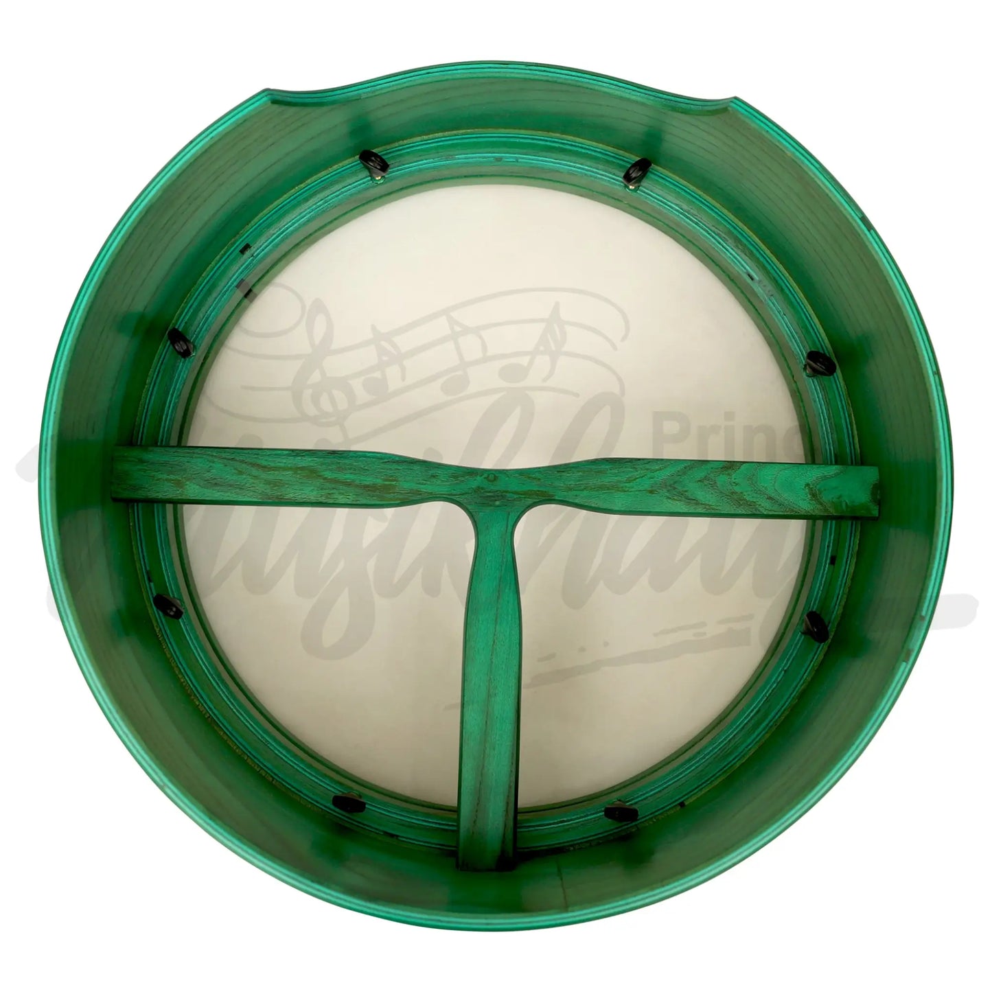 Muzikkon 16”X6’’ Premium Celtic Irish Bodhran With Easy Tune System Deep Rim T-Bar & Taped Finish