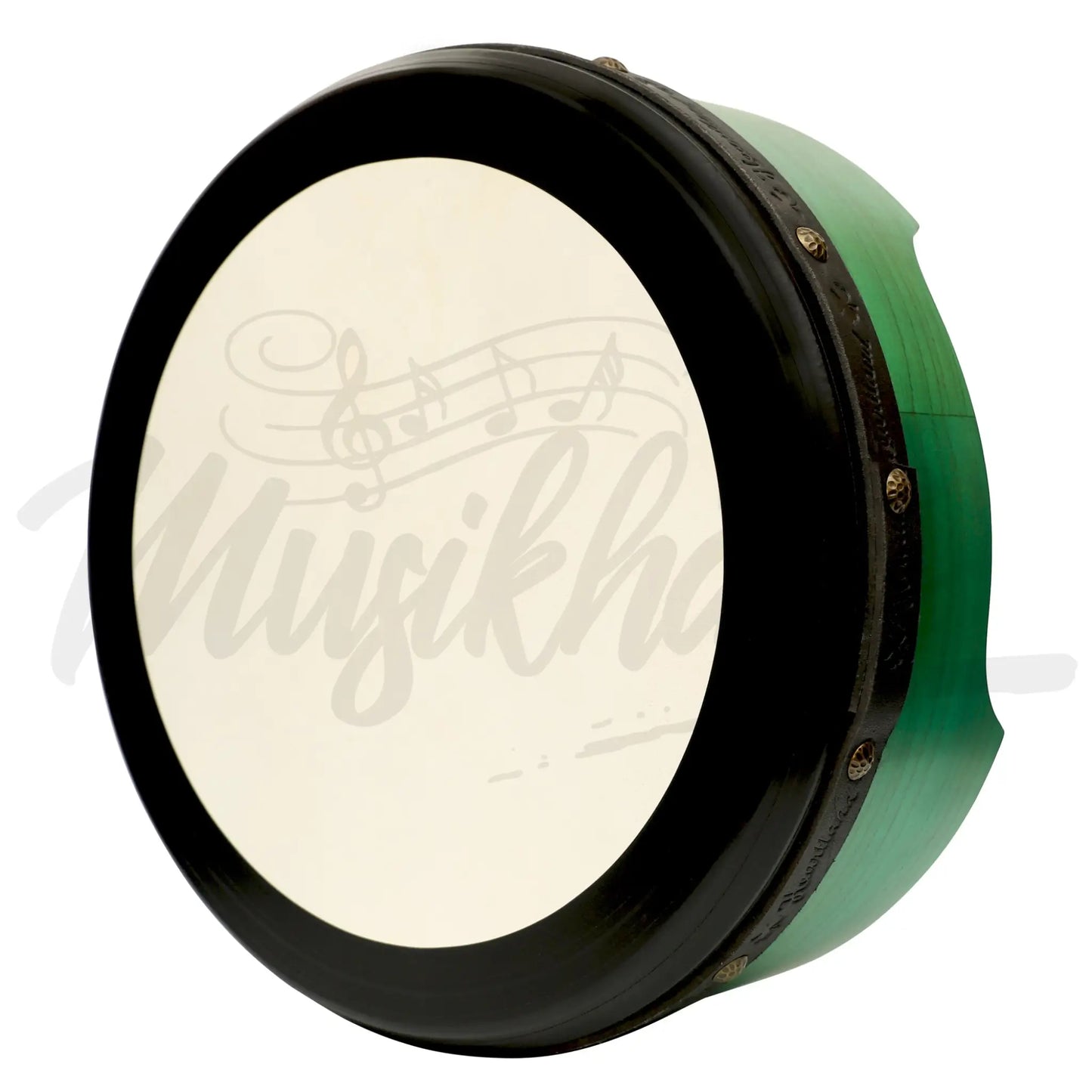 Muzikkon 16”X6’’ Premium Celtic Irish Bodhran With Easy Tune System Deep Rim T-Bar & Taped
