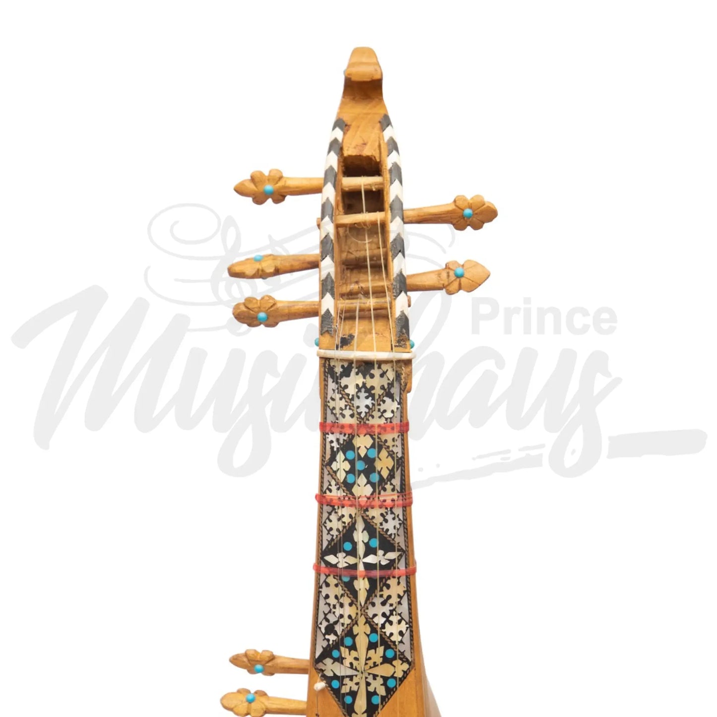 Muzikkon Afghani Rubab Half Sadafi Mulberry