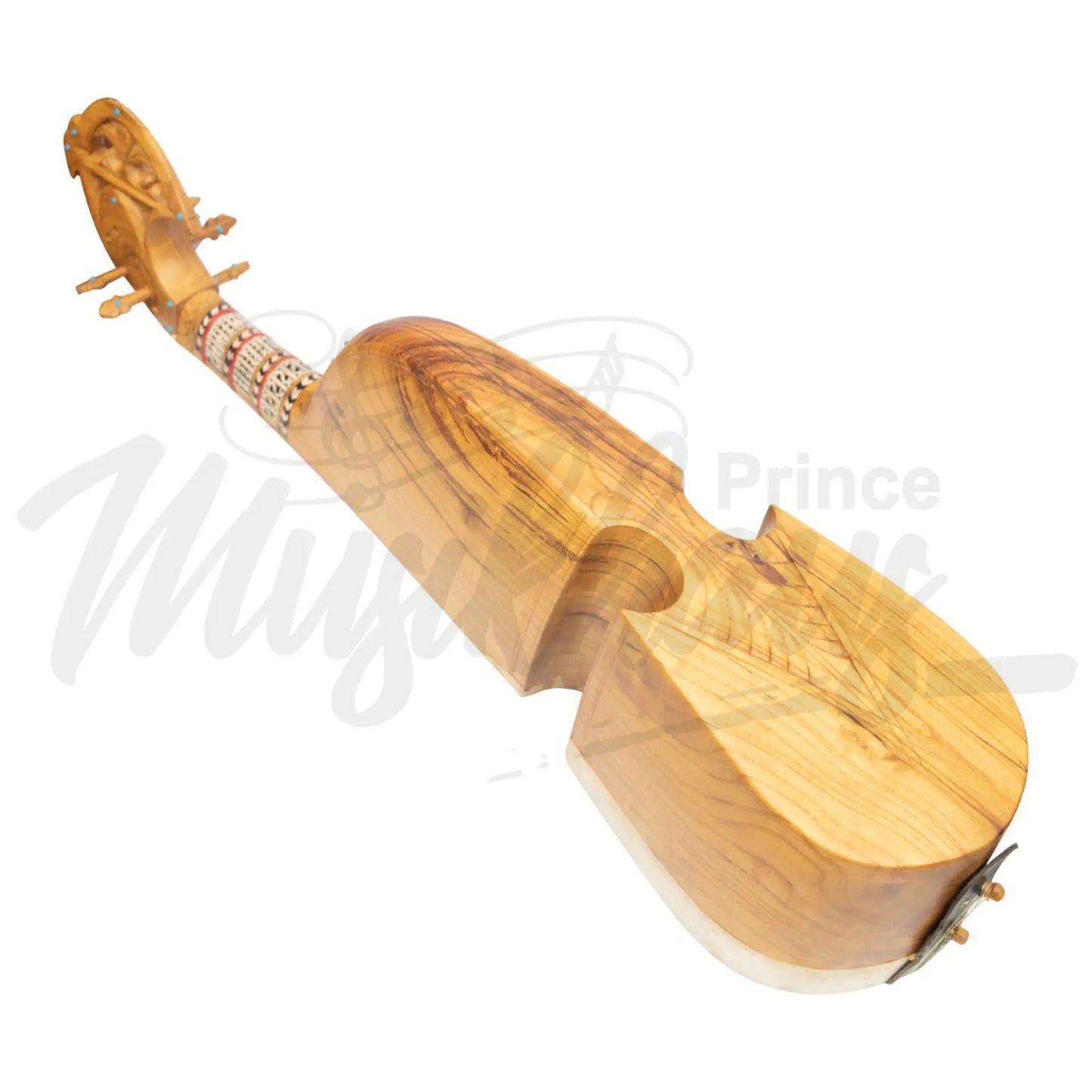 Muzikkon Afghani Rubab Half Sadafi Mulberry