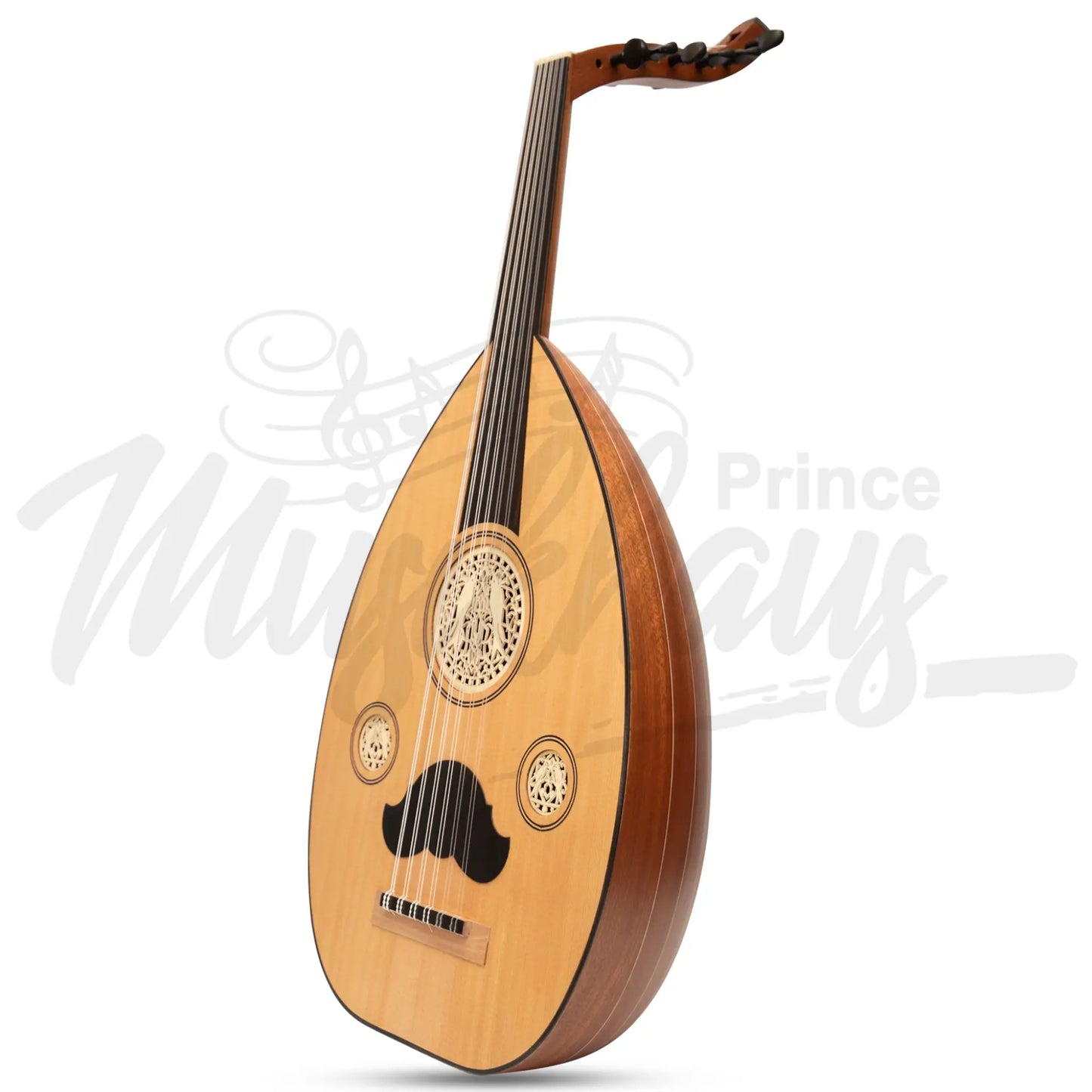 Muzikkon Arabic Oud 12 String Mahogany
