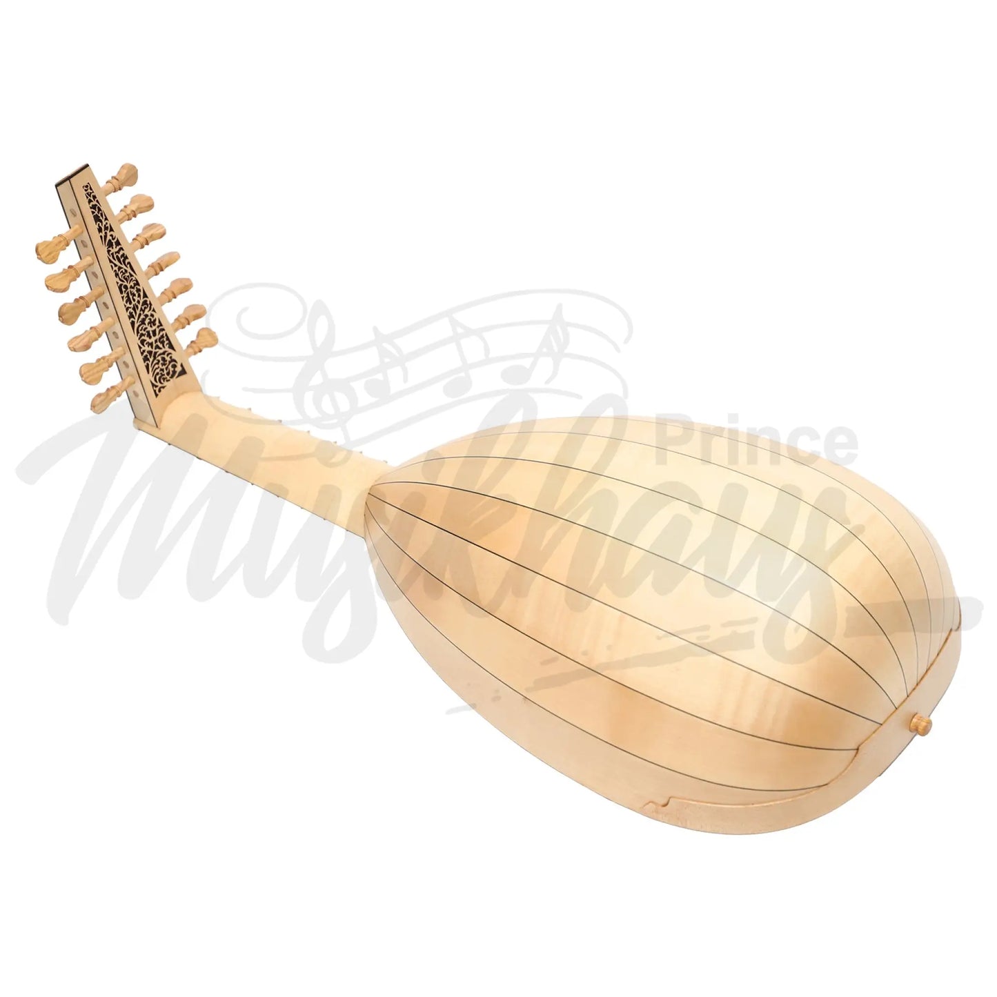 Muzikkon Descant Lute 7 Course Maple