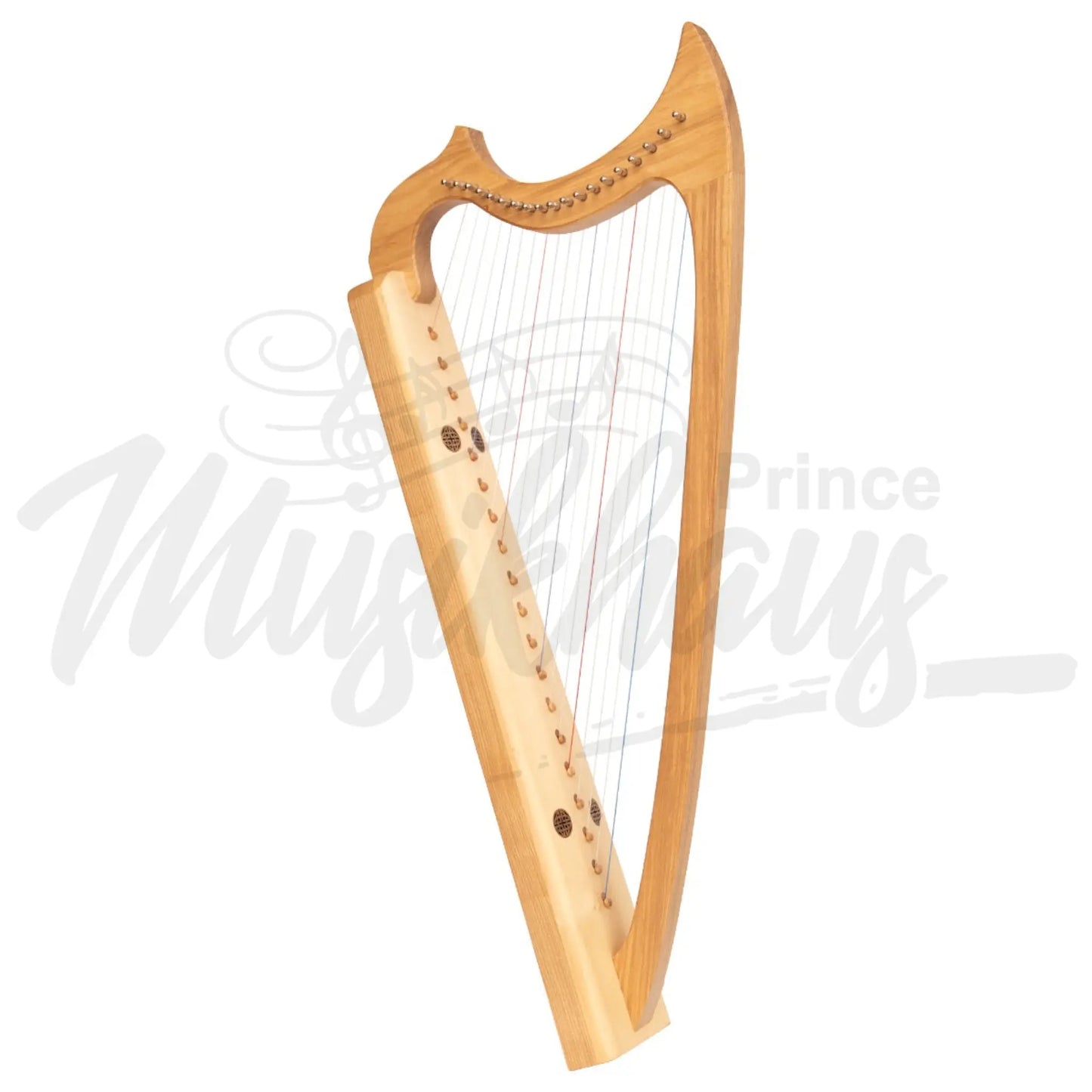 Muzikkon Gothic Harp 19 String Ashwood