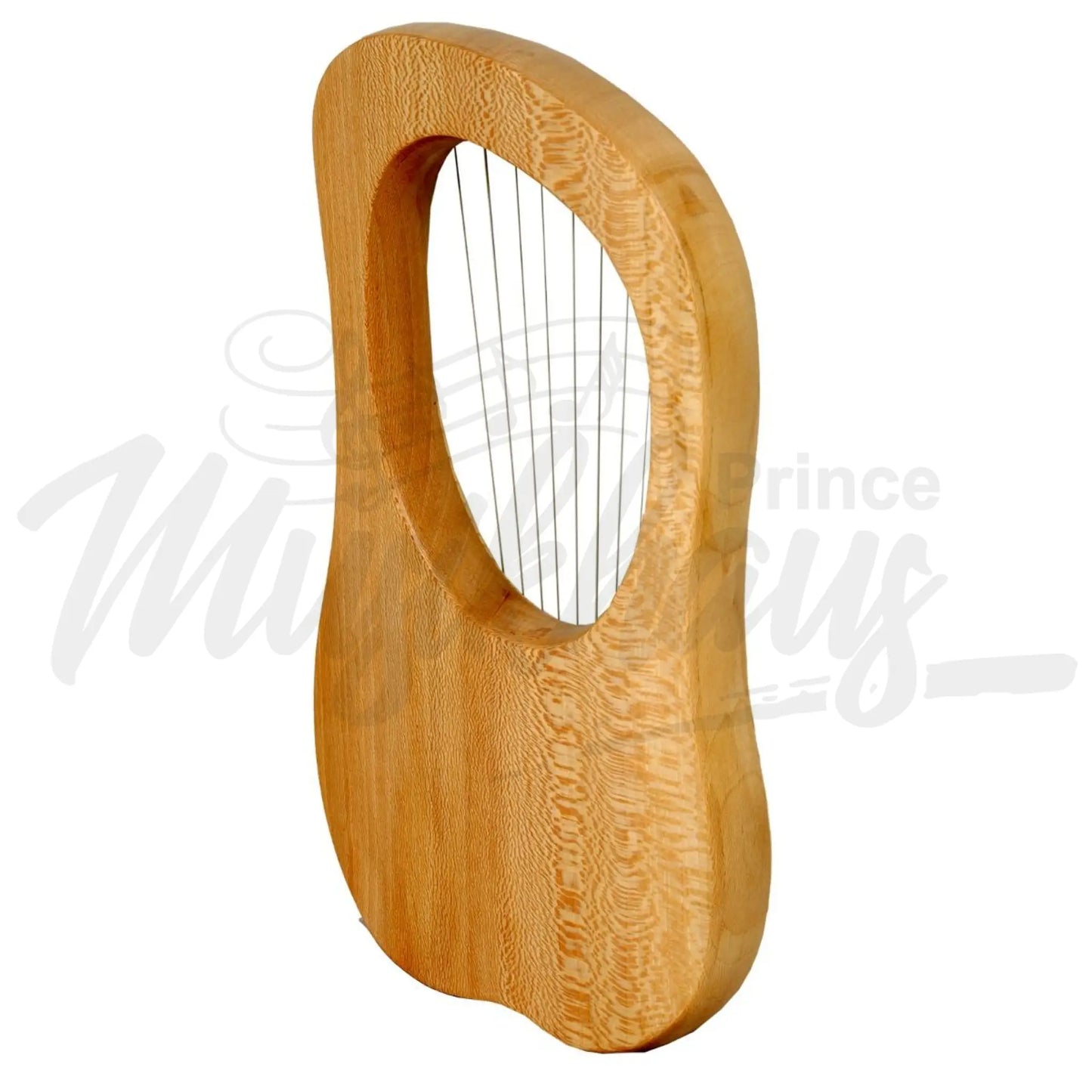 Muzikkon Lyre Harp 10 String Lacewood