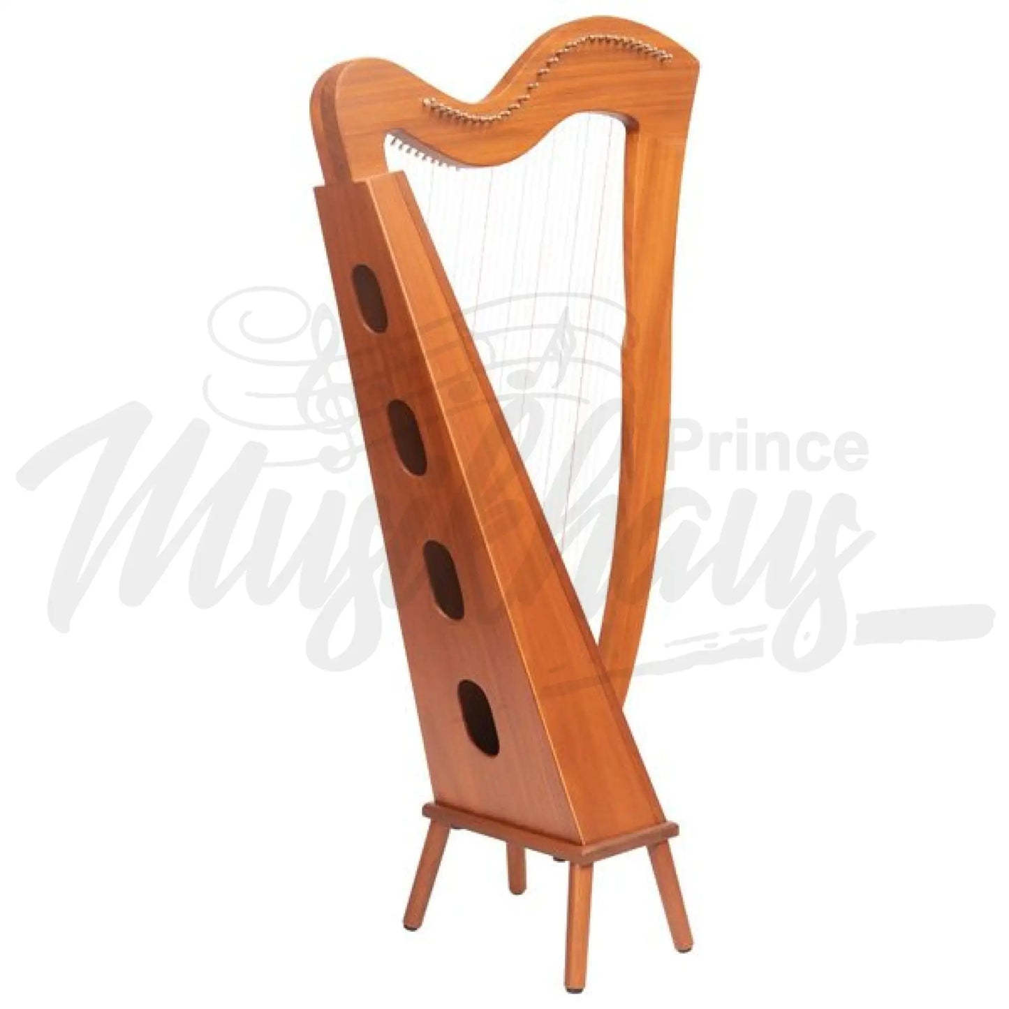 Muzikkon Mchugh Harp 29 String Square Back Mahogany