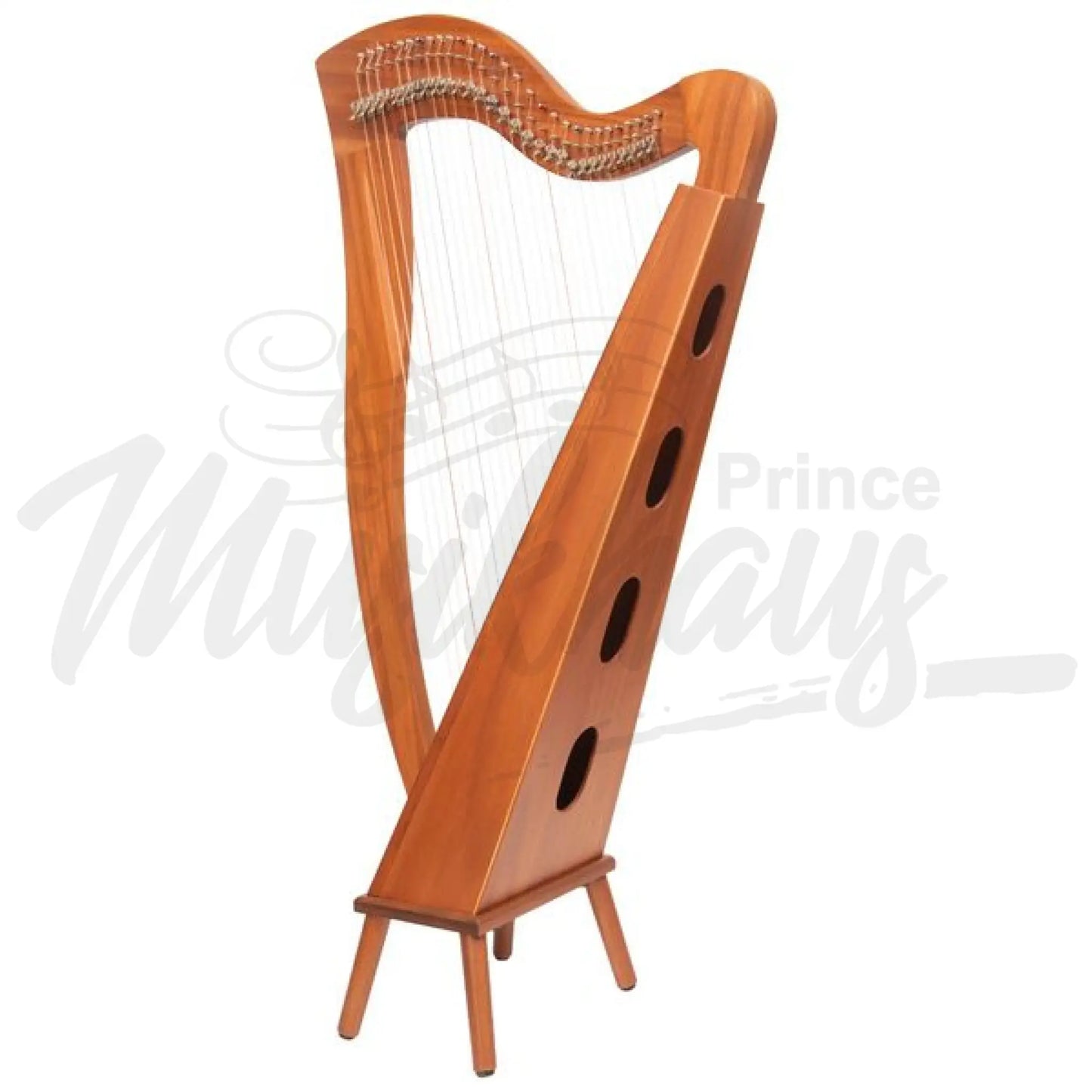 Muzikkon Mchugh Harp 29 String Square Back Mahogany