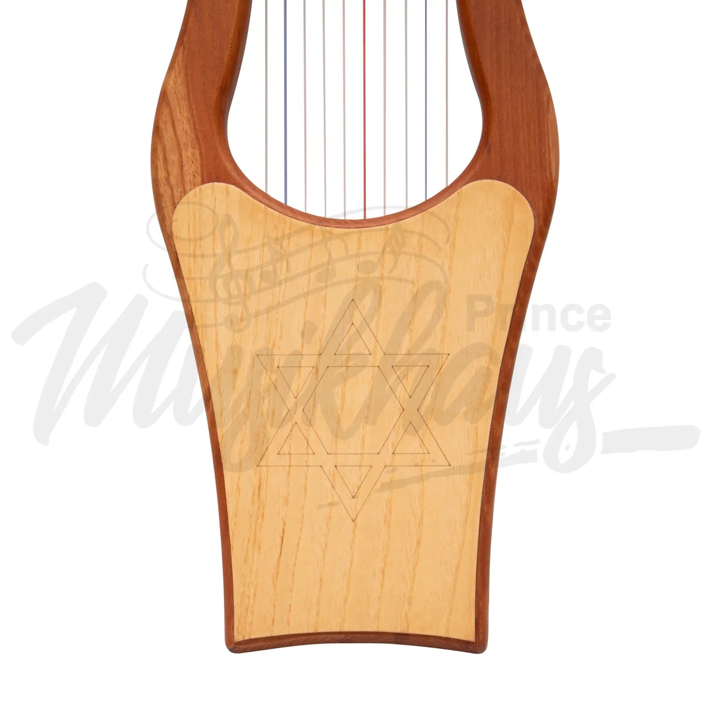 Muzikkon Mini Kinnor Harp 10 String Red Cedar