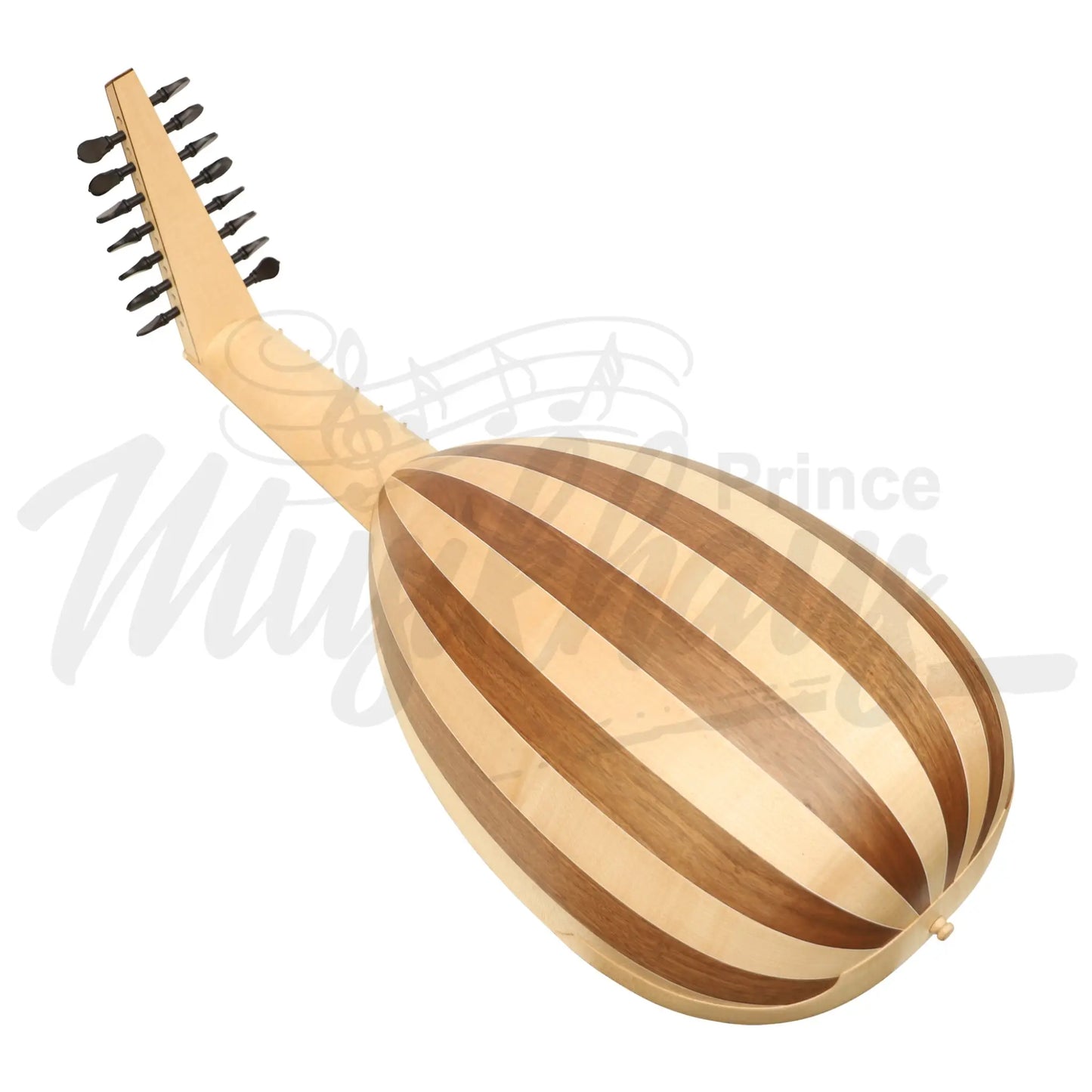Muzikkon Renaissance Lute 8 Course Variegated Maple Walnut