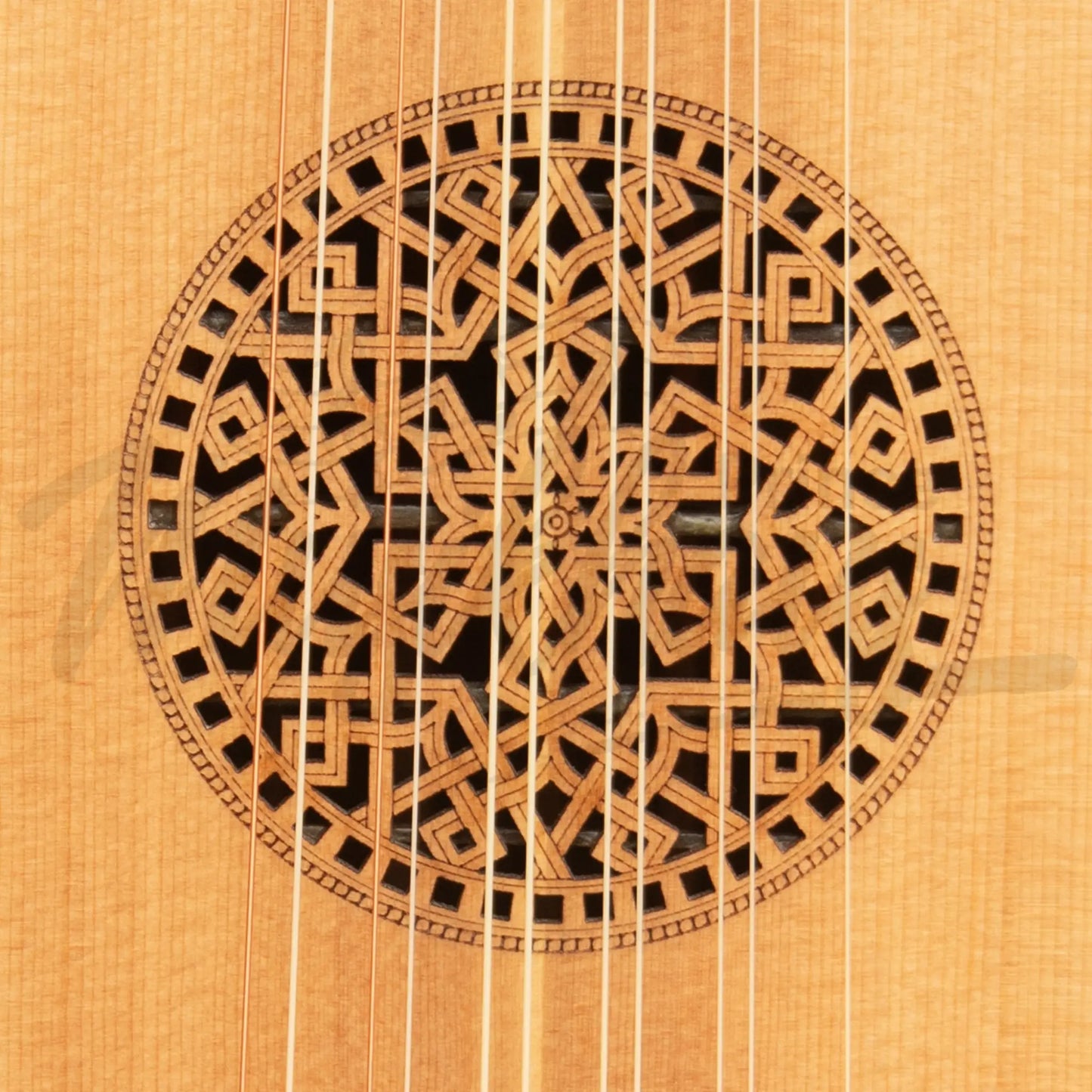 Muzikkon Renaissance Lute Deluxe 6 Course Maple