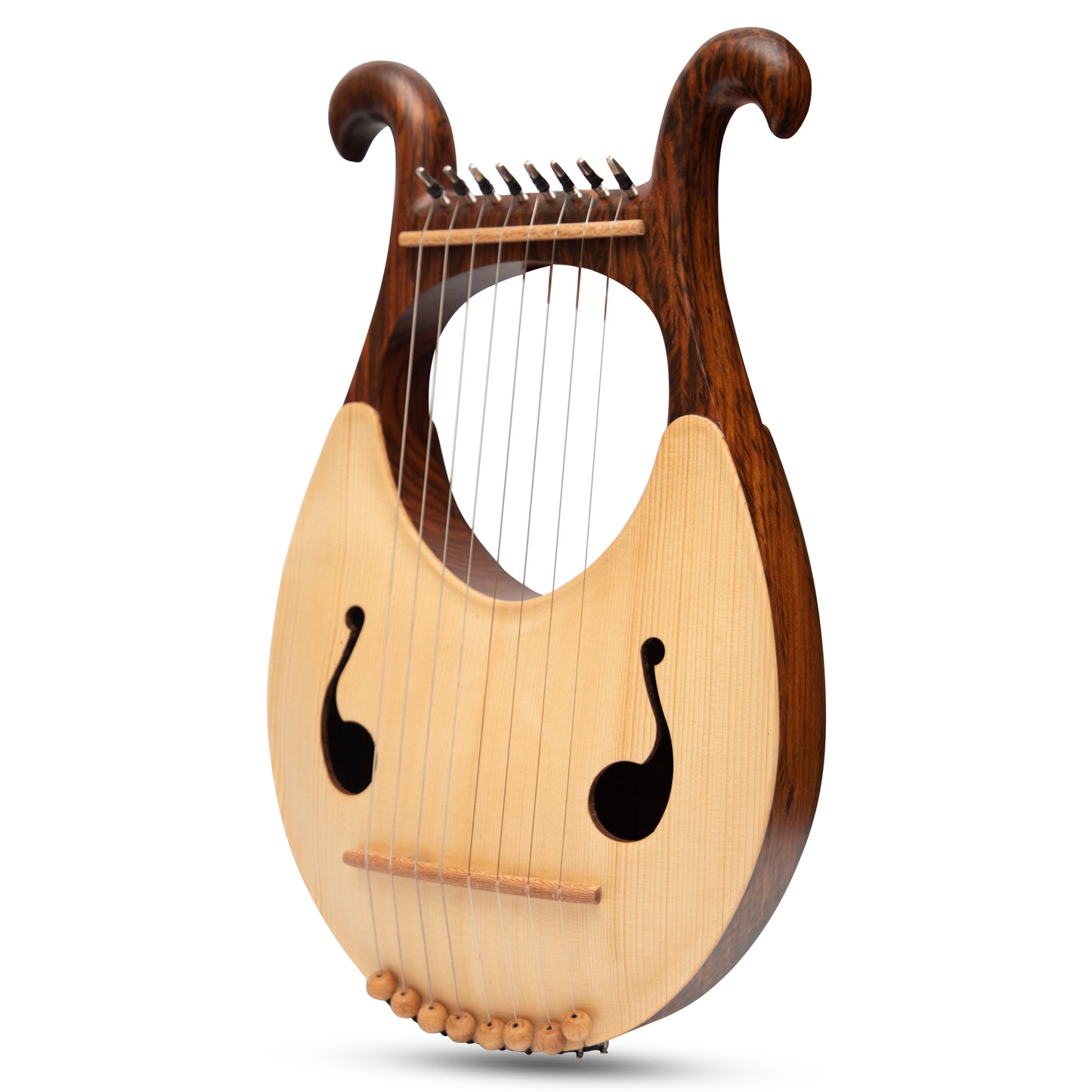 Muzikkon Lyra-Harfe, 8-saitig, Palisander