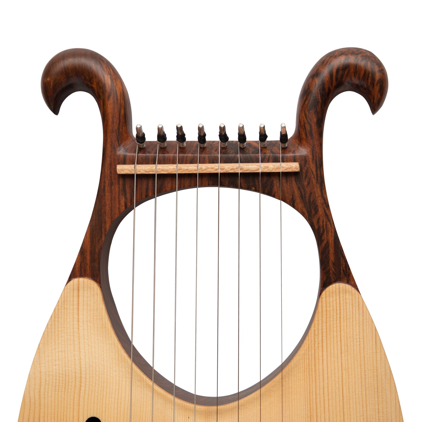 Muzikkon Lyra-Harfe, 8-saitig, Palisander