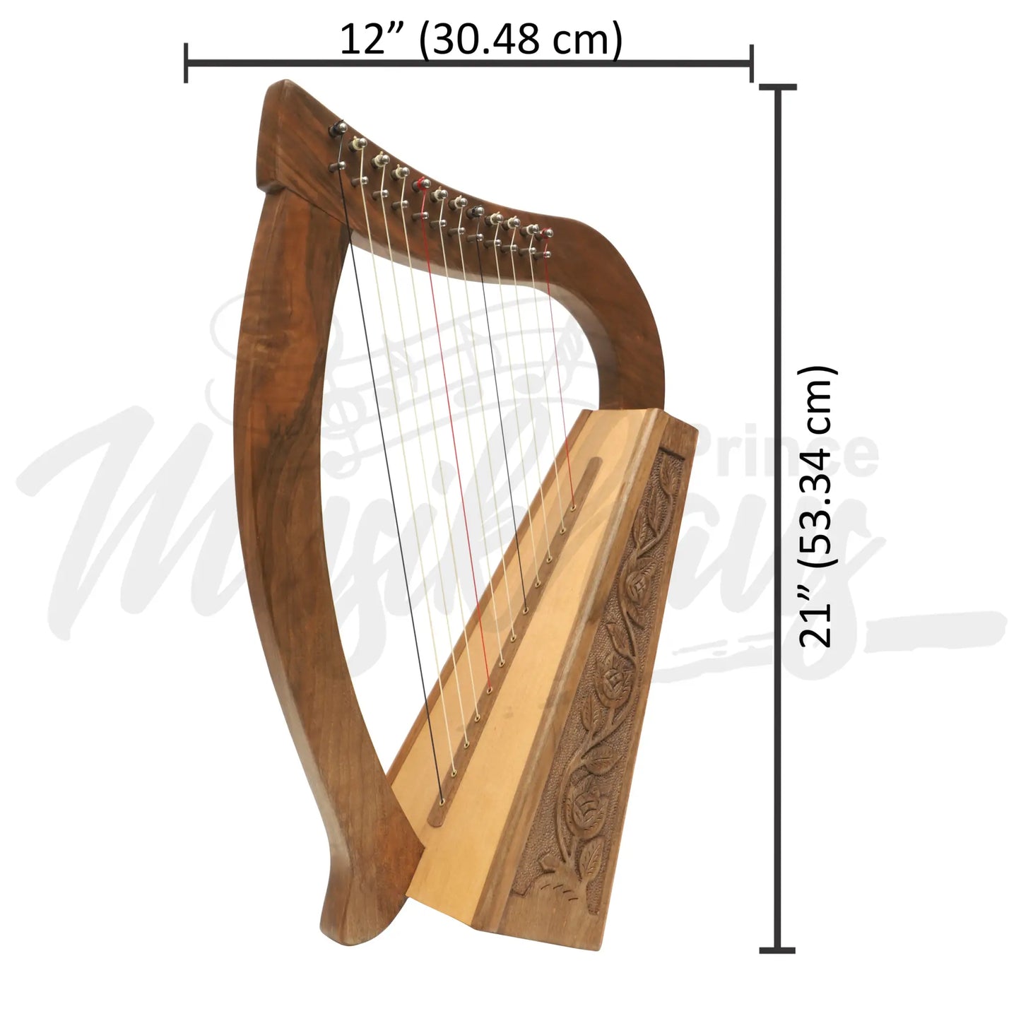 O’carolan Harp 12 String Walnut