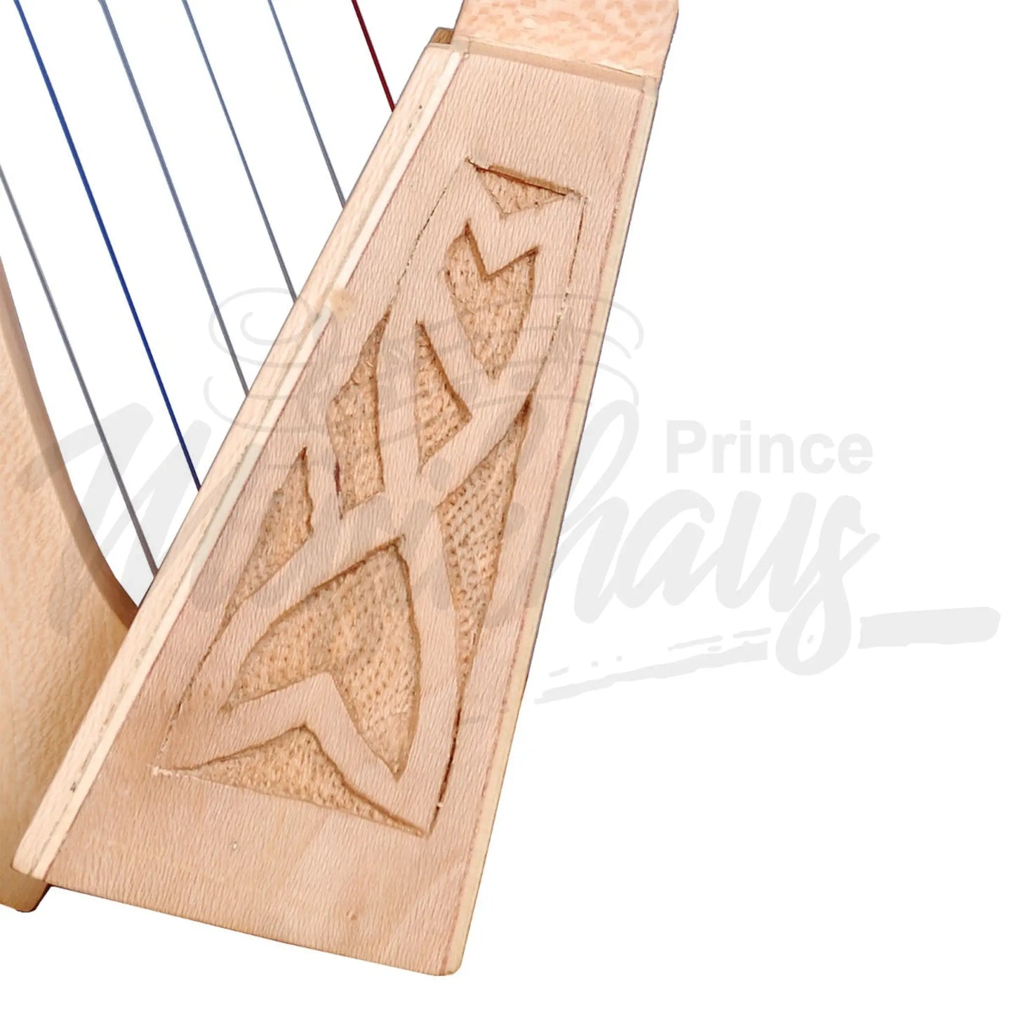 O’carolan Harp 6 Strings Lacewood Knotwork