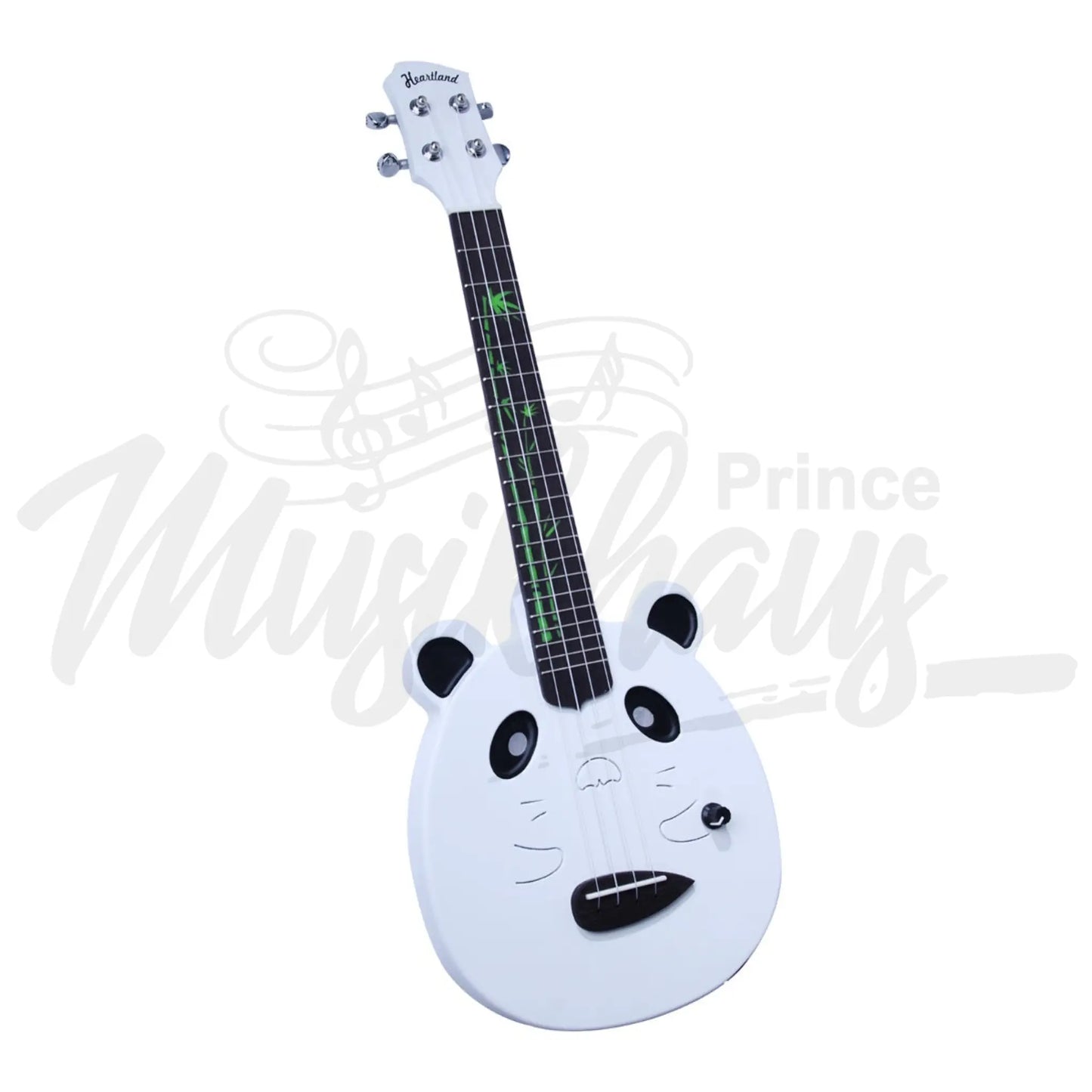 Panda White Electric Ukulele With Bag