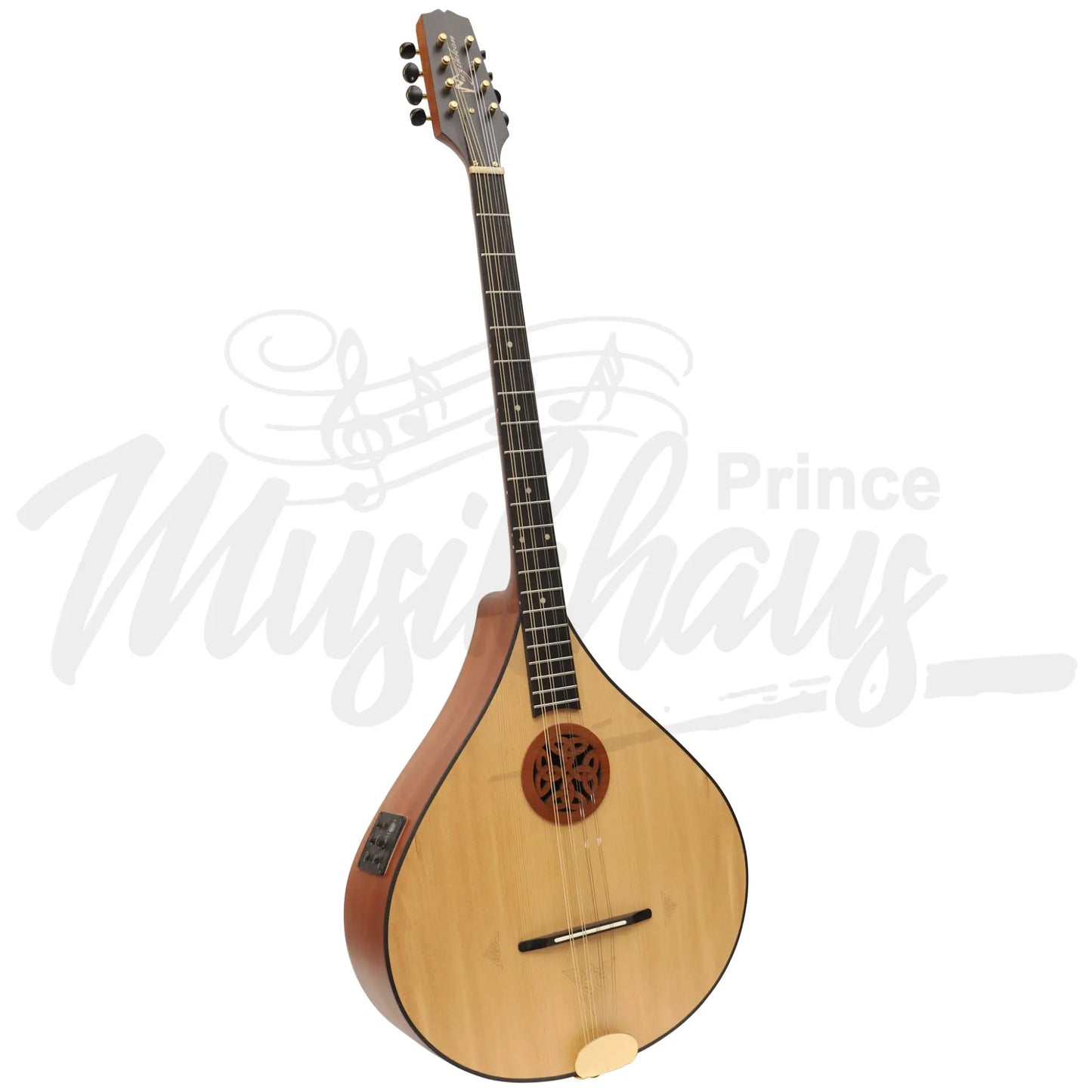 Traditional Irish Bouzouki 8 String Mahogany With Eq