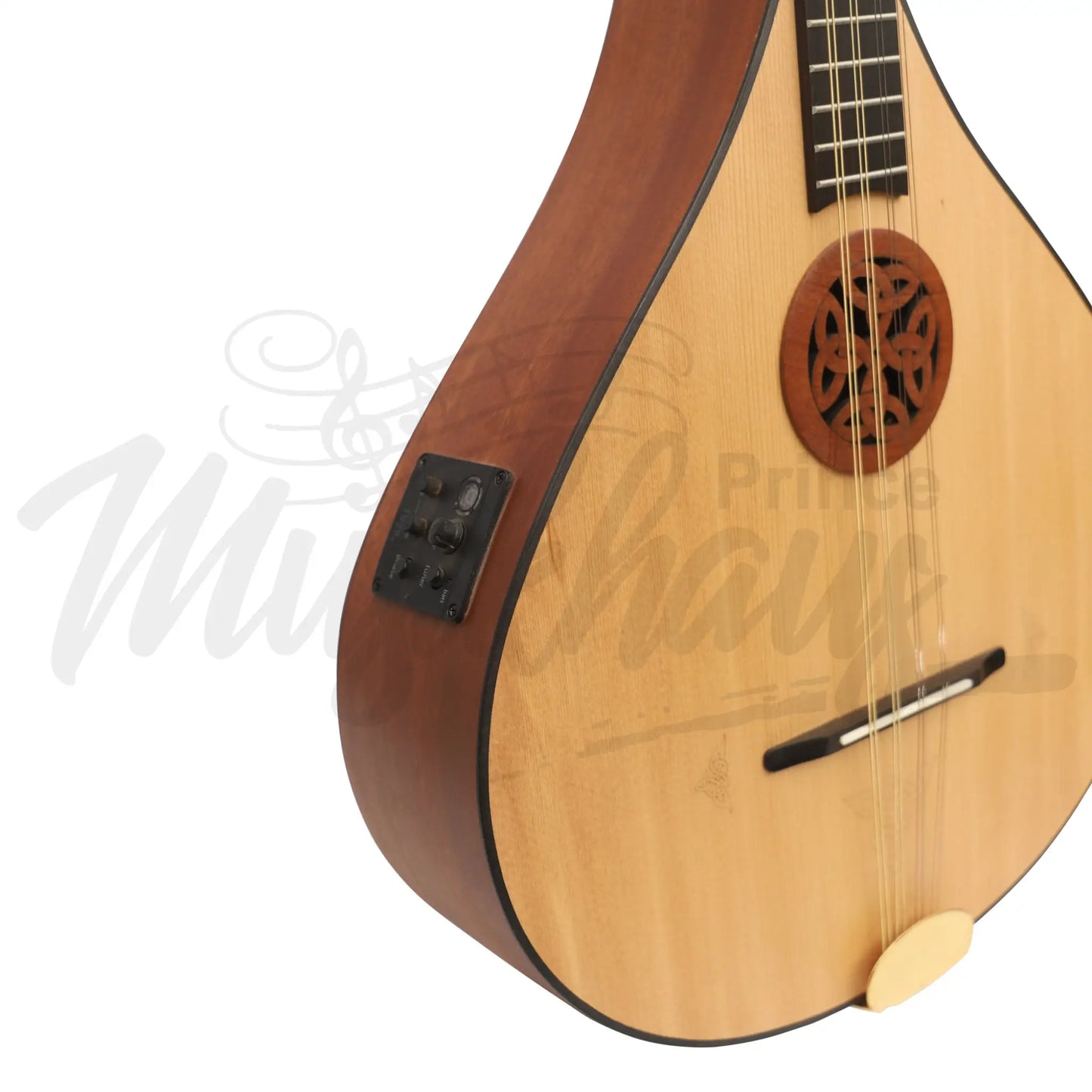 Traditional Irish Bouzouki 8 String Mahogany With Eq