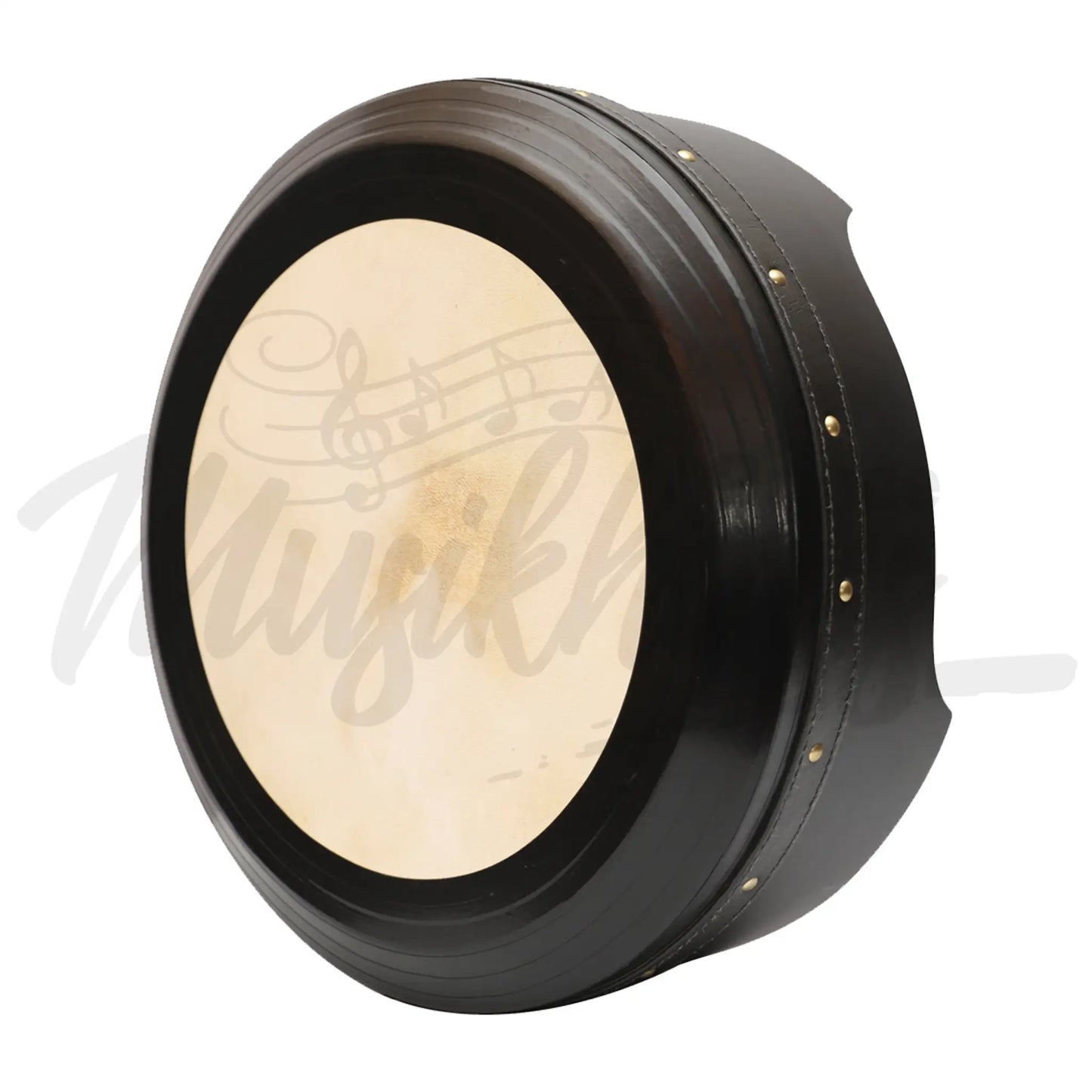 15”X5” (38X12.5 Cm) Premium Bodhran Drum Irish With Easy Tuners Black