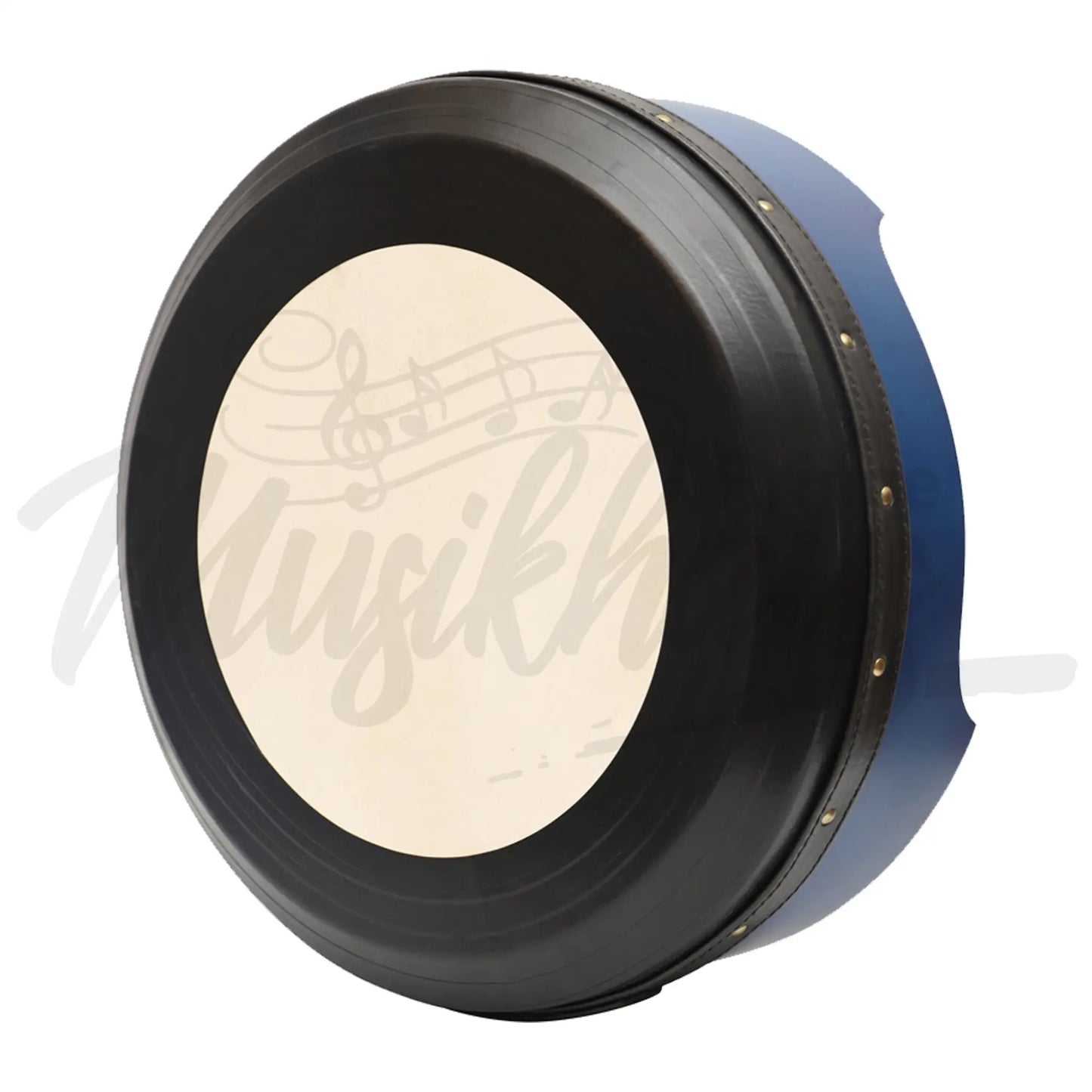 15”X5” (38X12.5 Cm) Premium Bodhran Drum Irish With Easy Tuners Blue