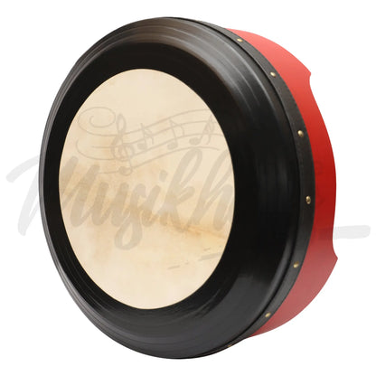 15”X5” (38X12.5 Cm) Premium Bodhran Drum Irish With Easy Tuners Red