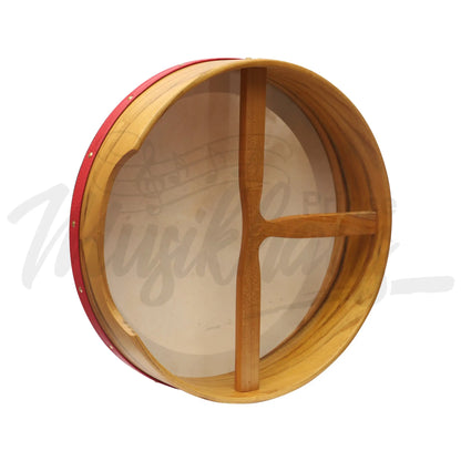 16’’X4’’ (40.6X10.1 Cm) Heartland Non Tunable Bodhran T-Bar Deep Tune