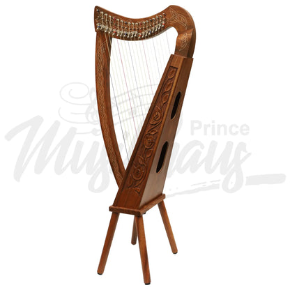 19 String Boru Harp Rosewood