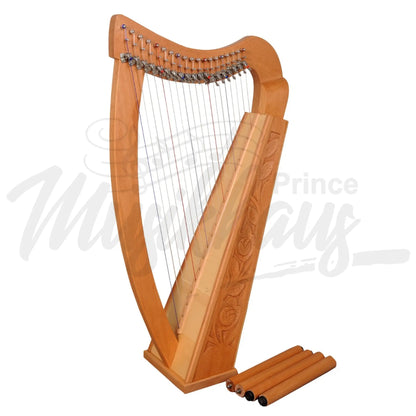 19 String Trinity Harp Beechwood