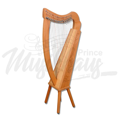 19 String Trinity Harp Beechwood