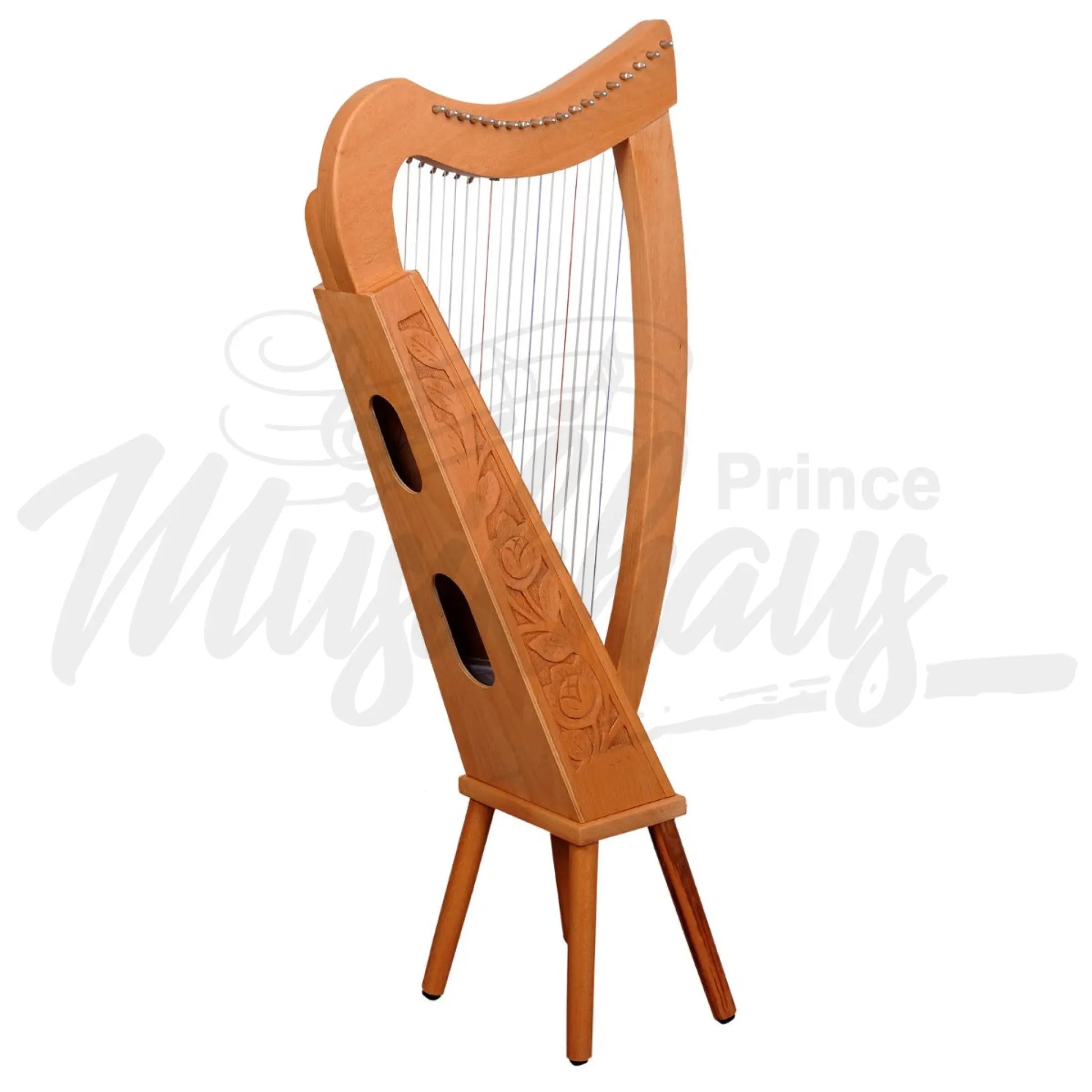 19 String Trinity Harp Beechwood