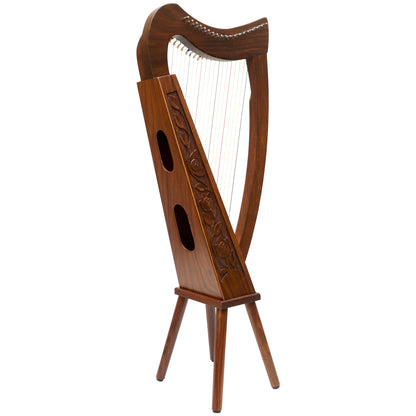 19 STRING TRINITY HARP ROSEWOOD