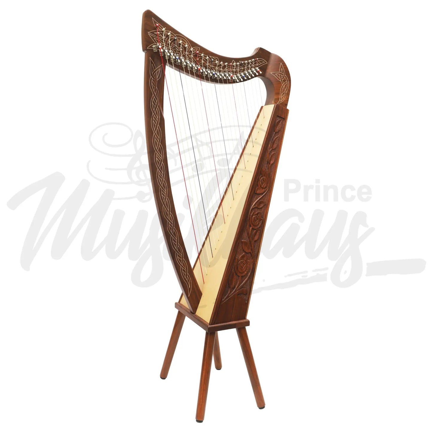 22 String Boru Harp Rosewood