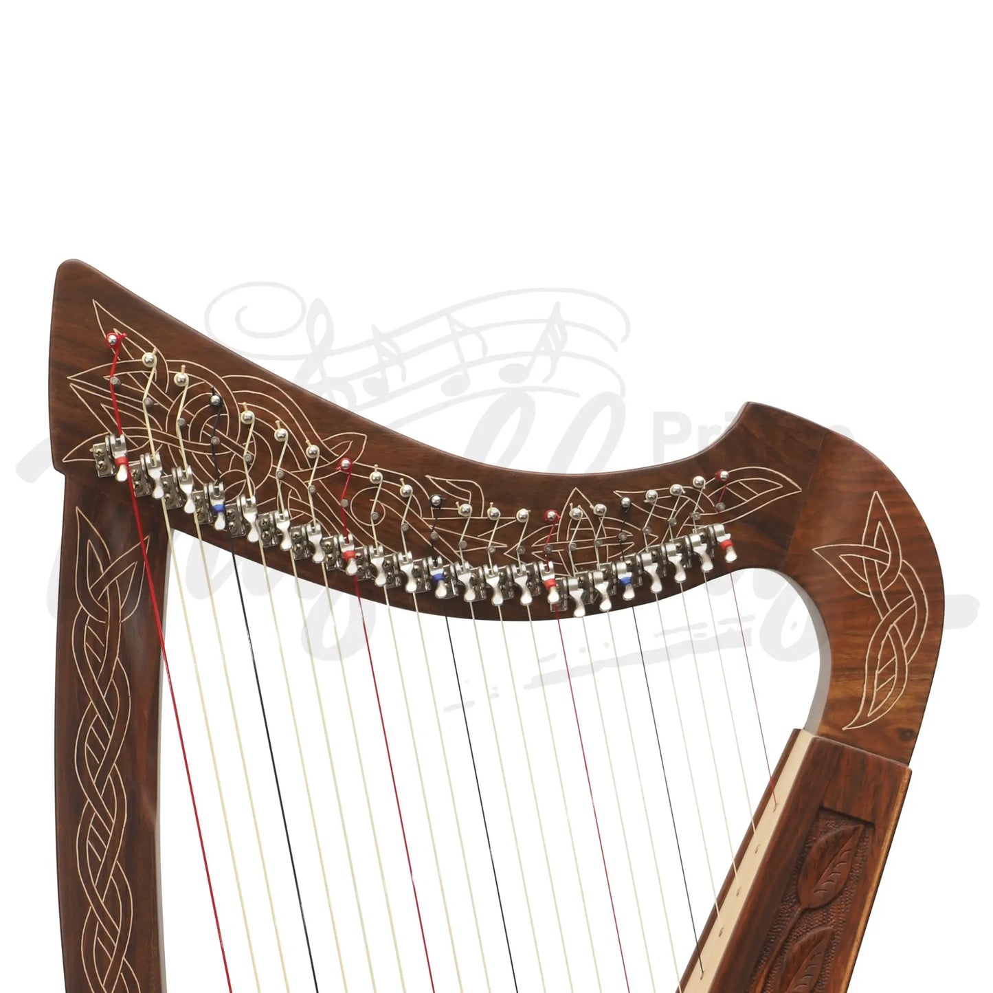 22 String Boru Harp Rosewood