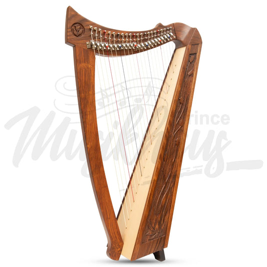 22 String Trinity Crested Harp Rosewood