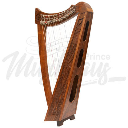 22 String Trinity Crested Harp Rosewood