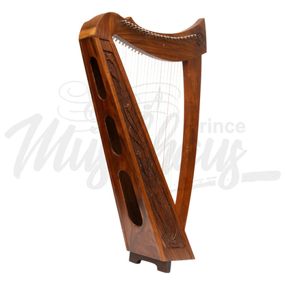 22 String Trinity Crested Harp Rosewood