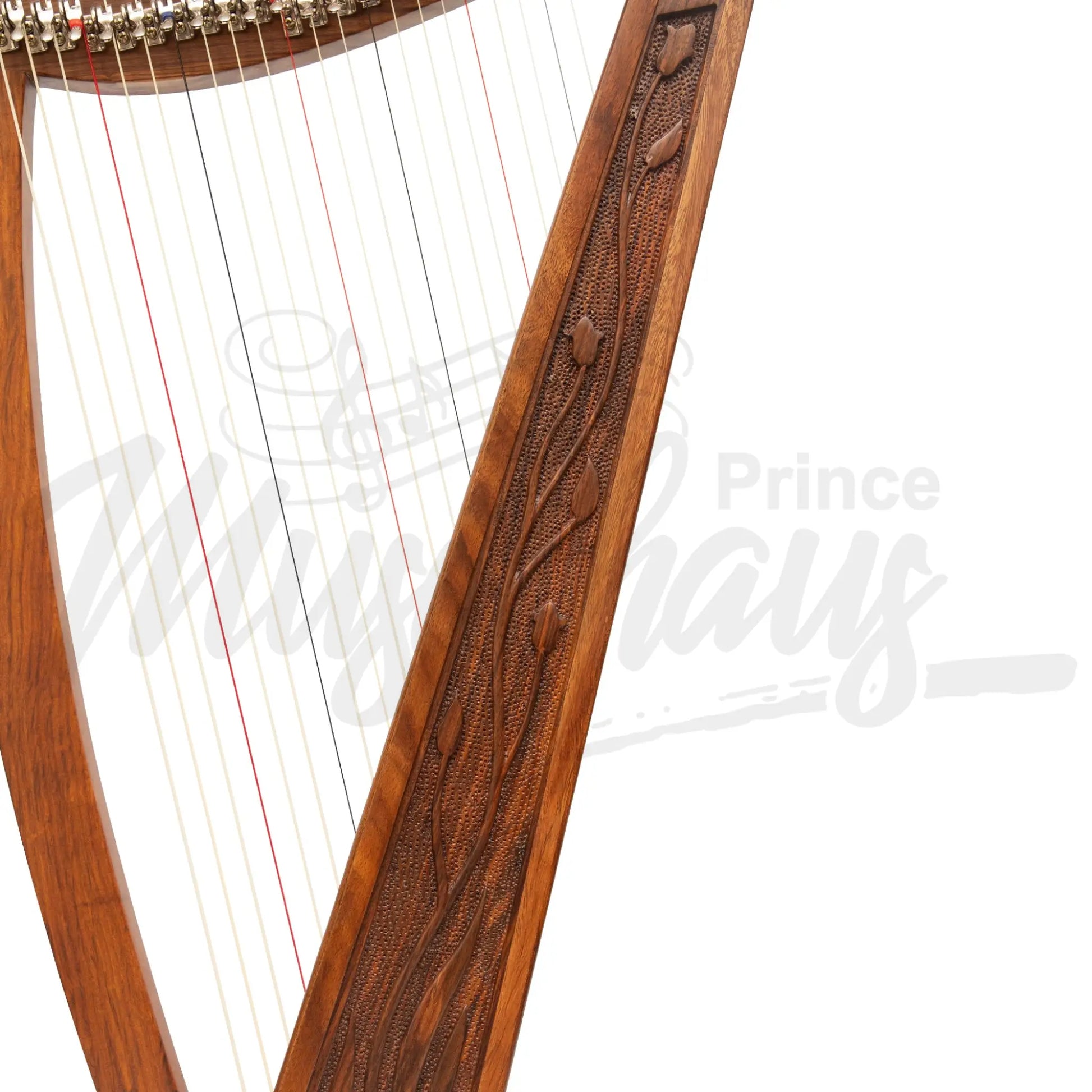 22 String Trinity Crested Harp Rosewood