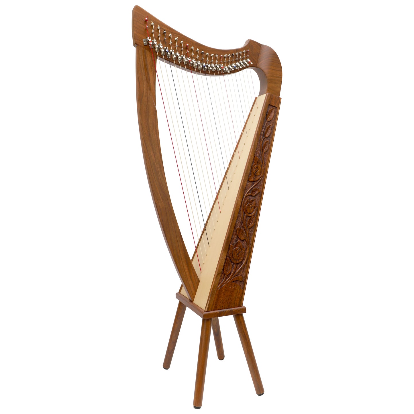 22 STRING TRINITY HARP ROSEWOOD